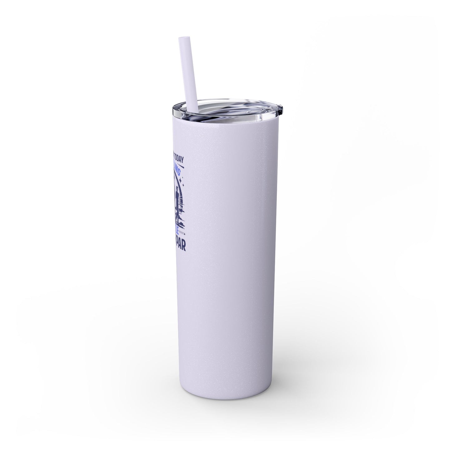 Under Par - Skinny Tumbler w/Straw