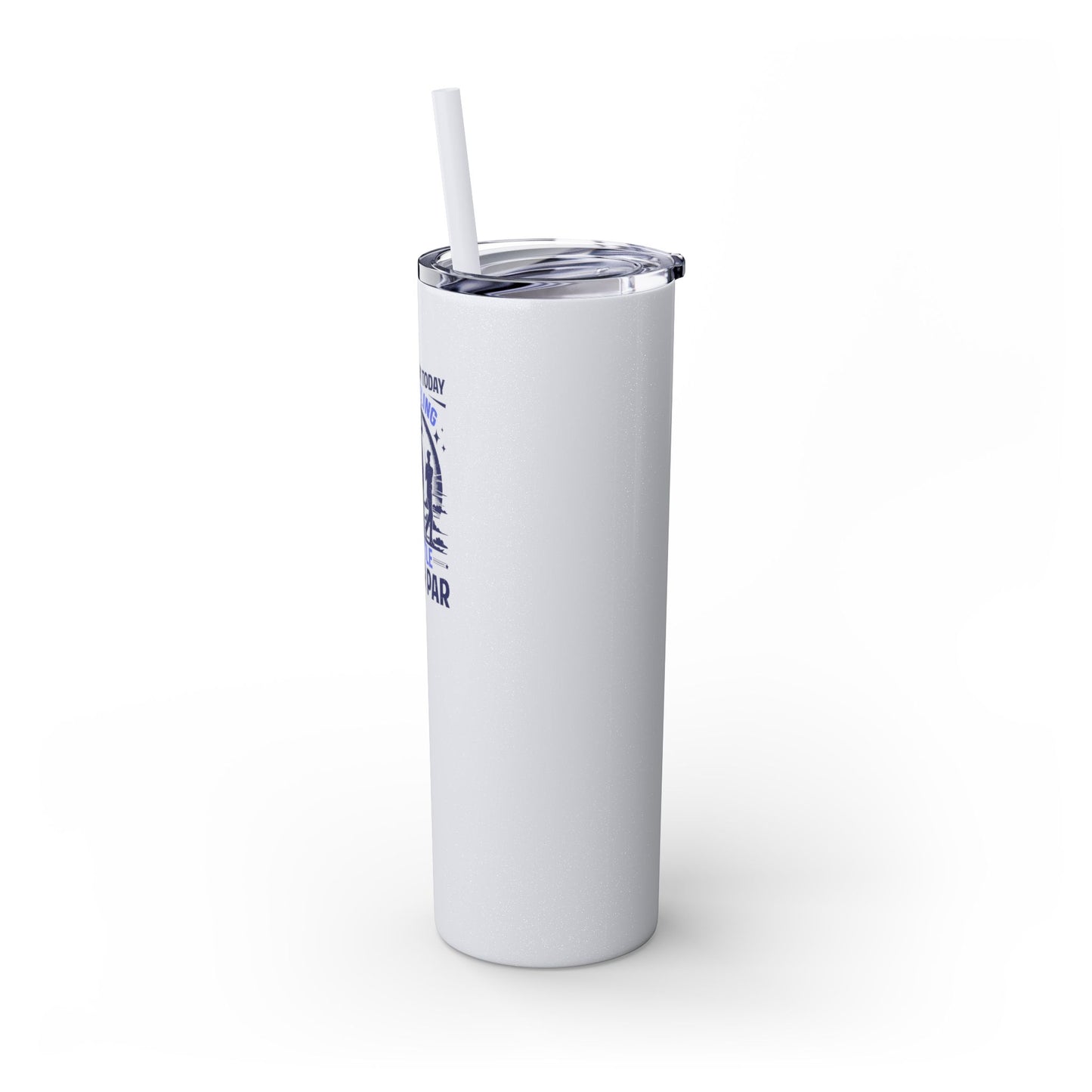Under Par - Skinny Tumbler w/Straw