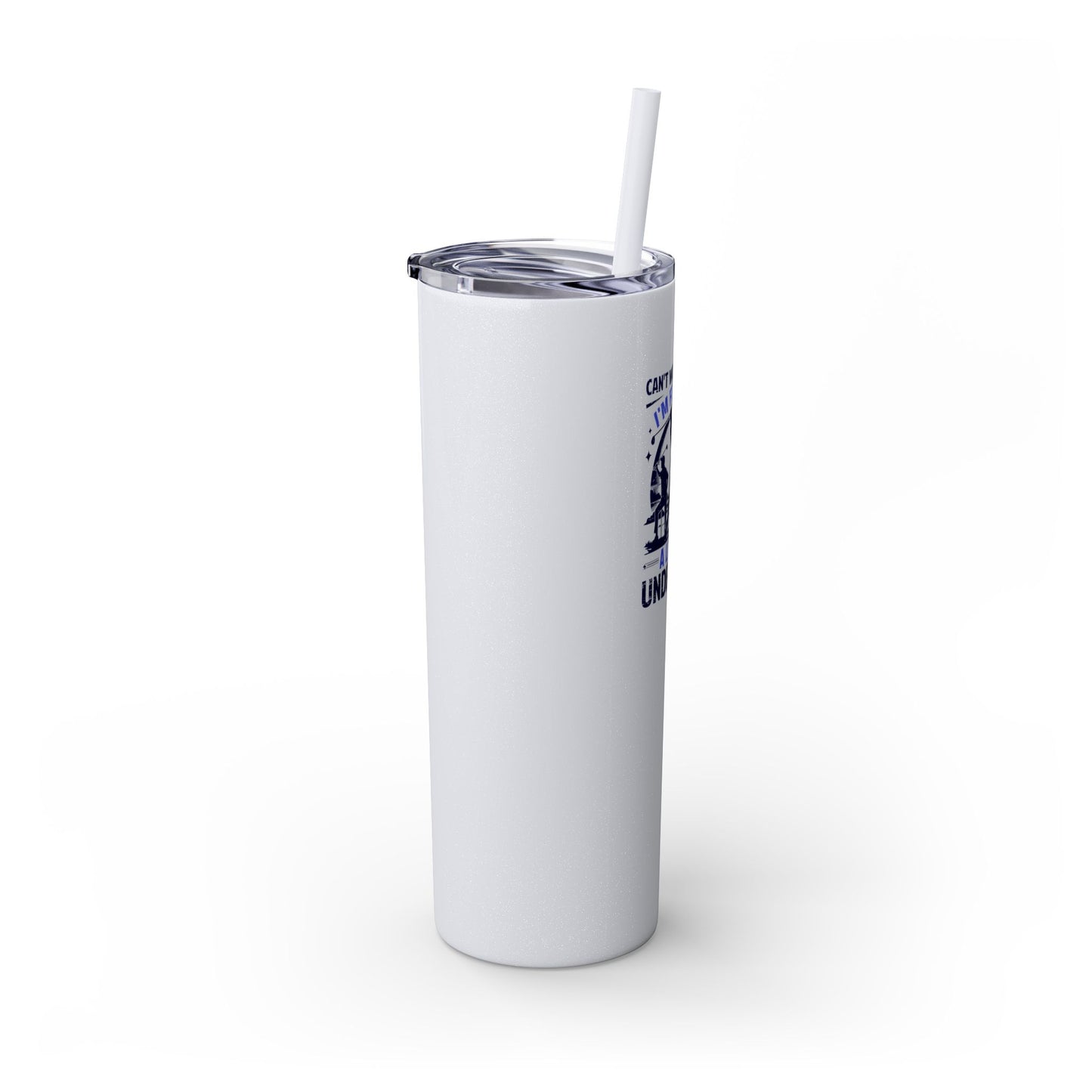 Under Par - Skinny Tumbler w/Straw