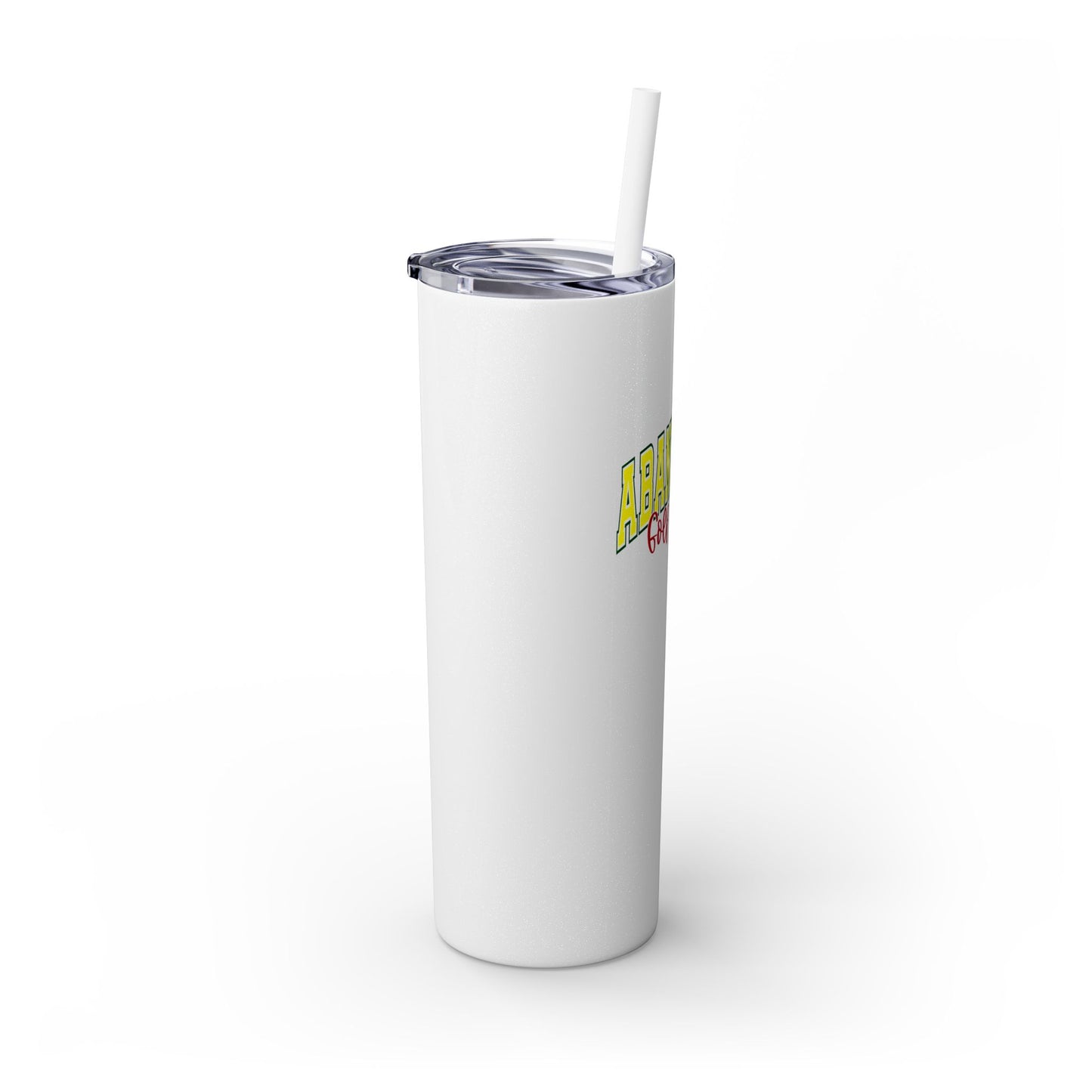 Abandoned Golf Wife - Skinny Tumbler w/Straw