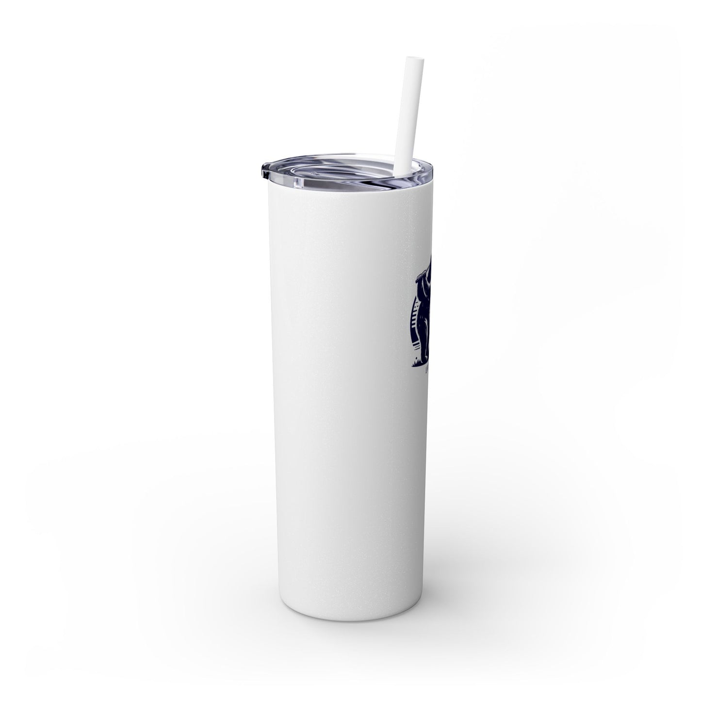 Bear Golf - Skinny Tumbler w/Straw