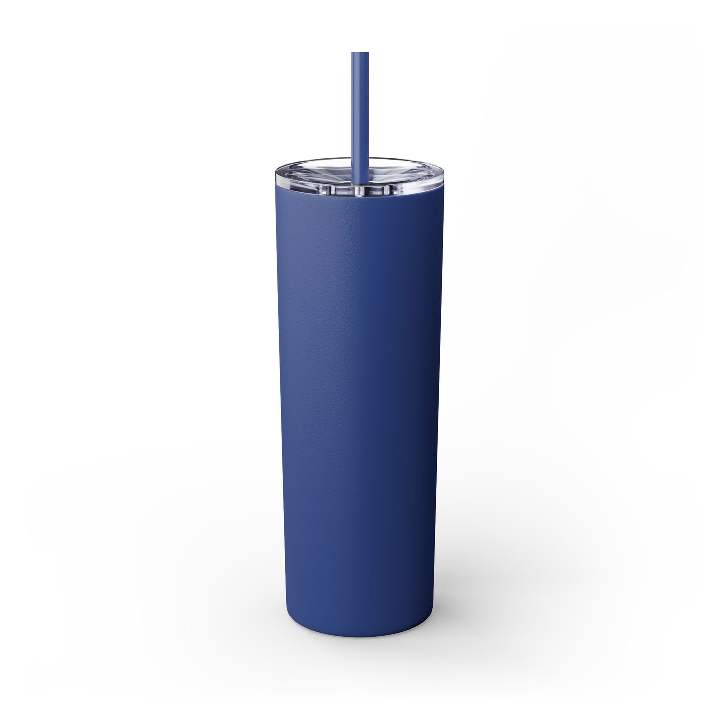 Let's Talk - Skinny Tumbler w/Straw