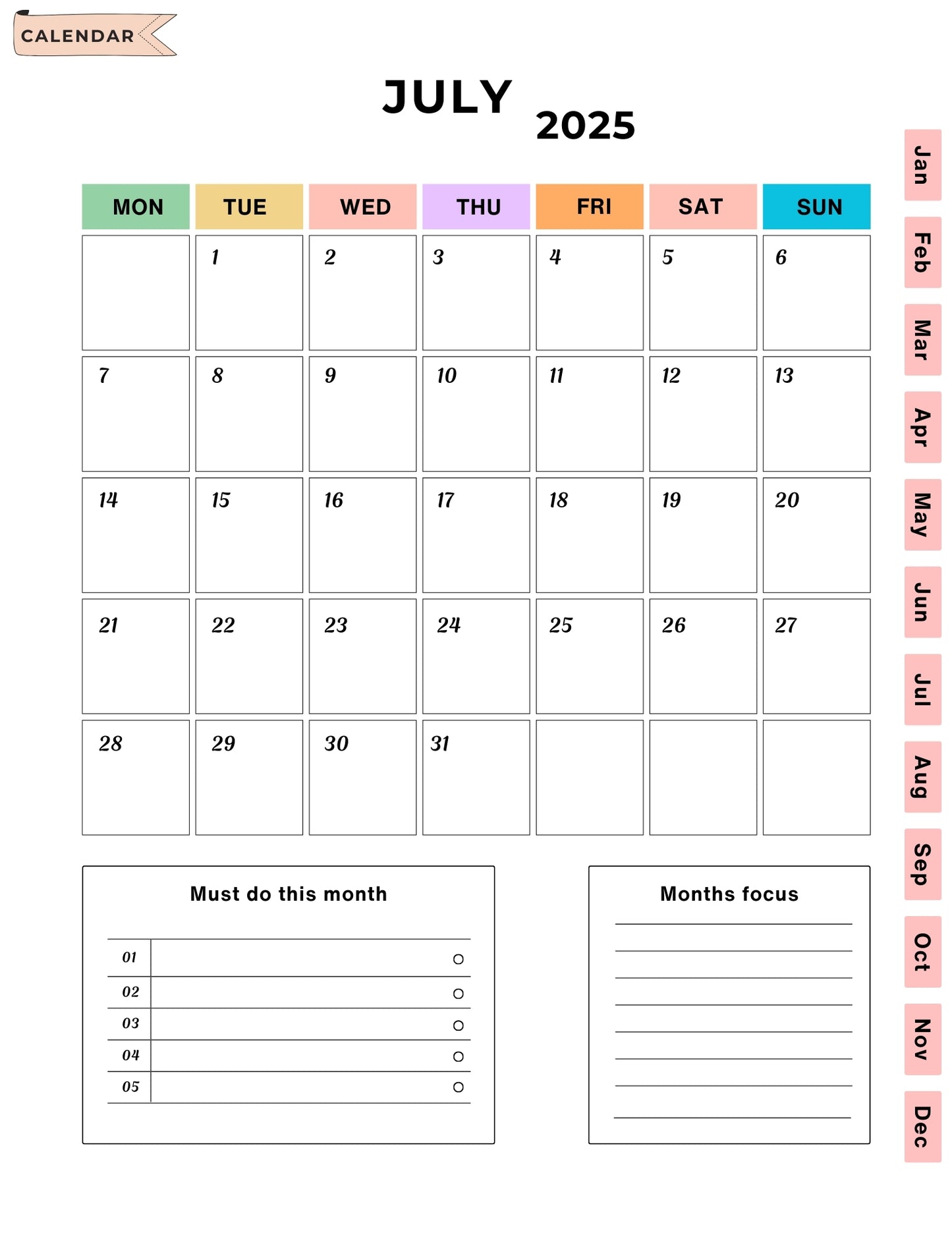 2025 Side Hustle Planner | Business Tracker & Income Organizer for Entrepreneurs