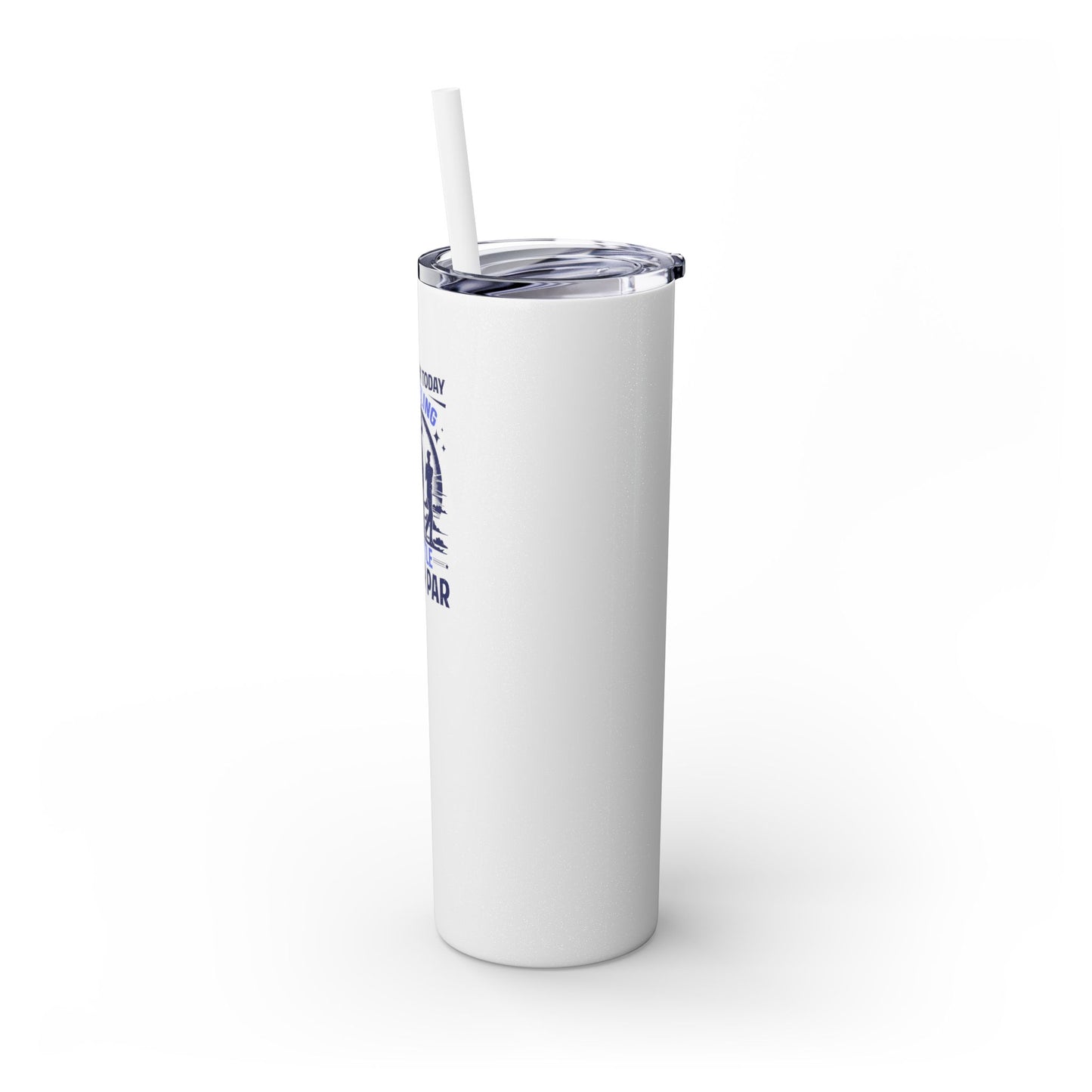 Under Par - Skinny Tumbler w/Straw