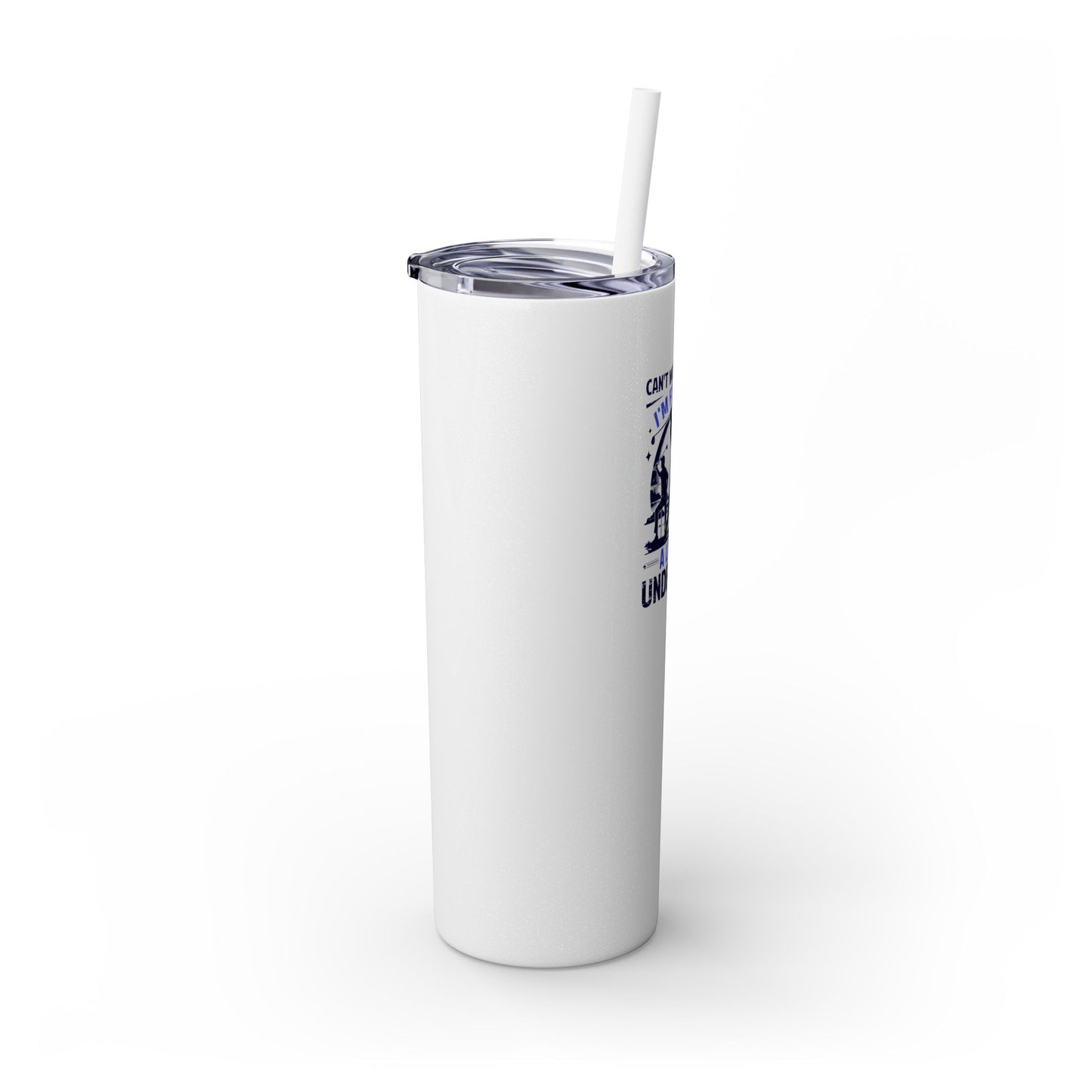 Under Par - Skinny Tumbler w/Straw