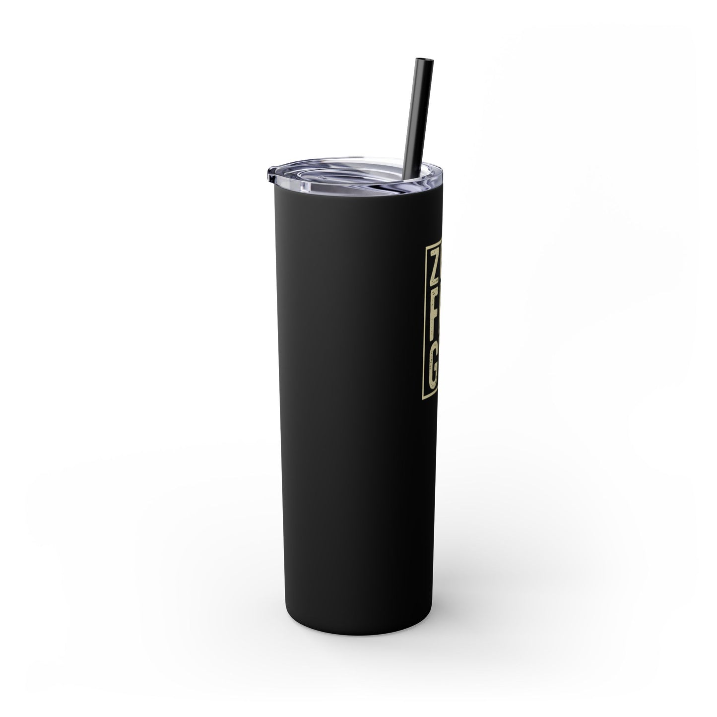 ZRO FKS GVN - 20oz Skinny Tumbler w/Straw