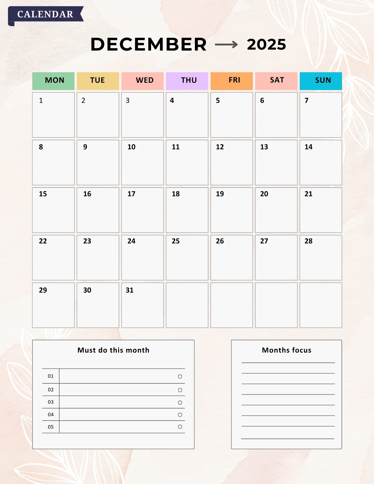 2025–2026 Garden Planner – 81 Pages Digital Download