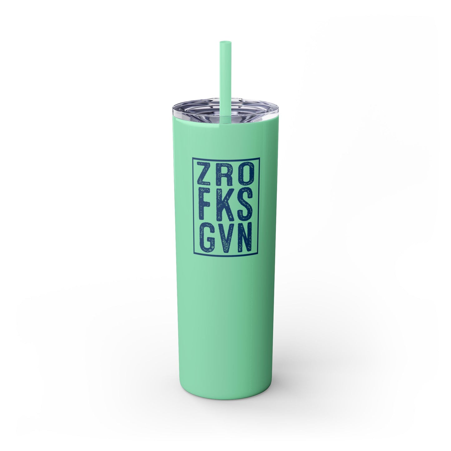 ZRO FKS GVN - 20oz Skinny Tumbler w/Straw