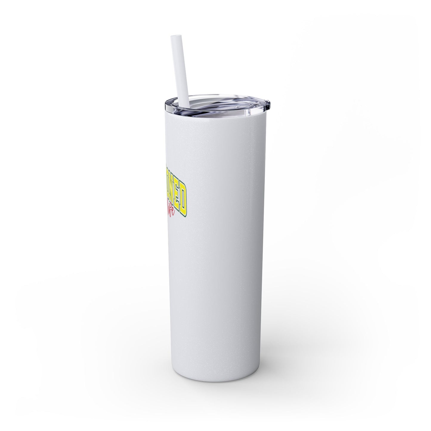 Abandoned Golf Wife - Skinny Tumbler w/Straw