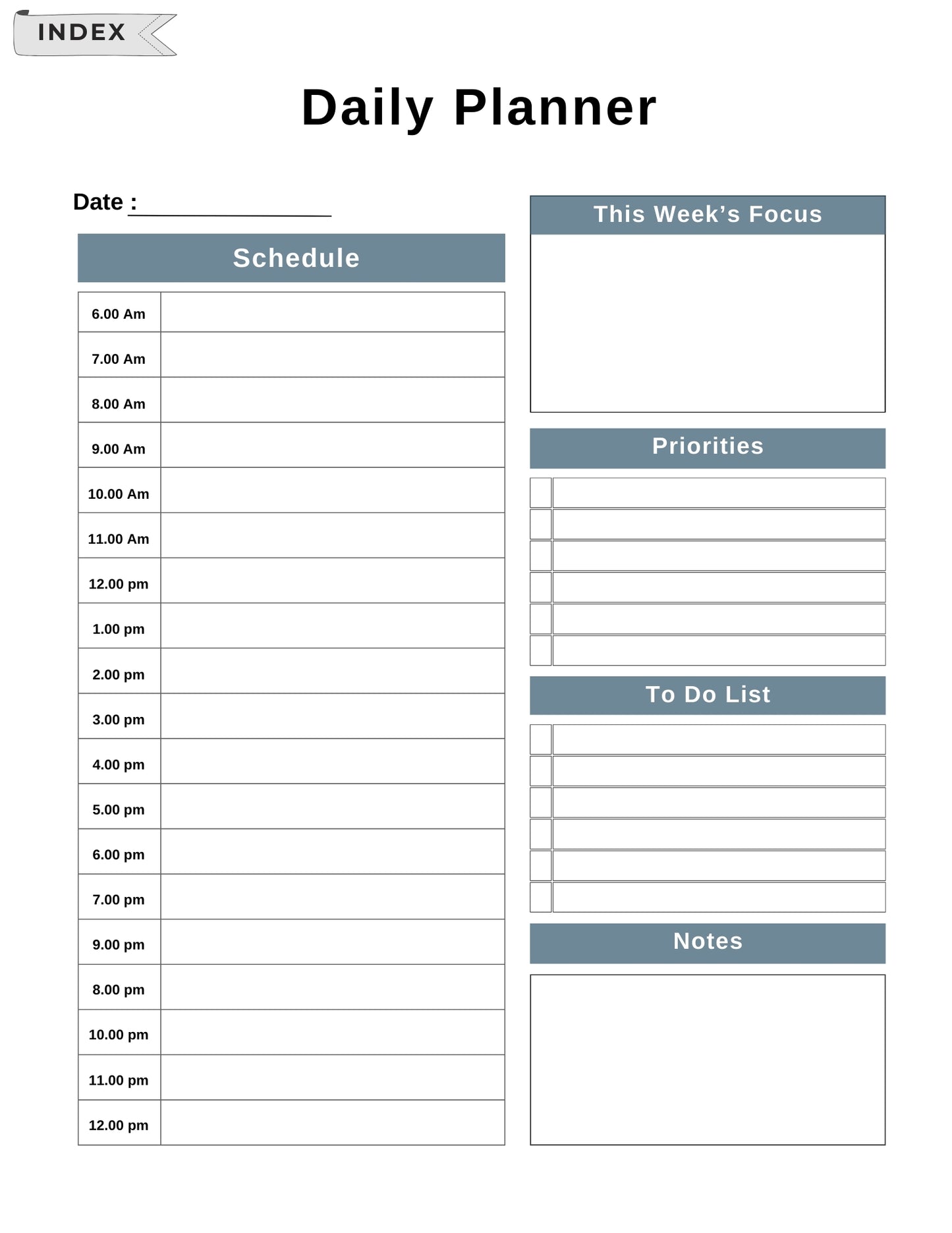 2025 365 Days Digital Planner | Plan Every Day with Purpose