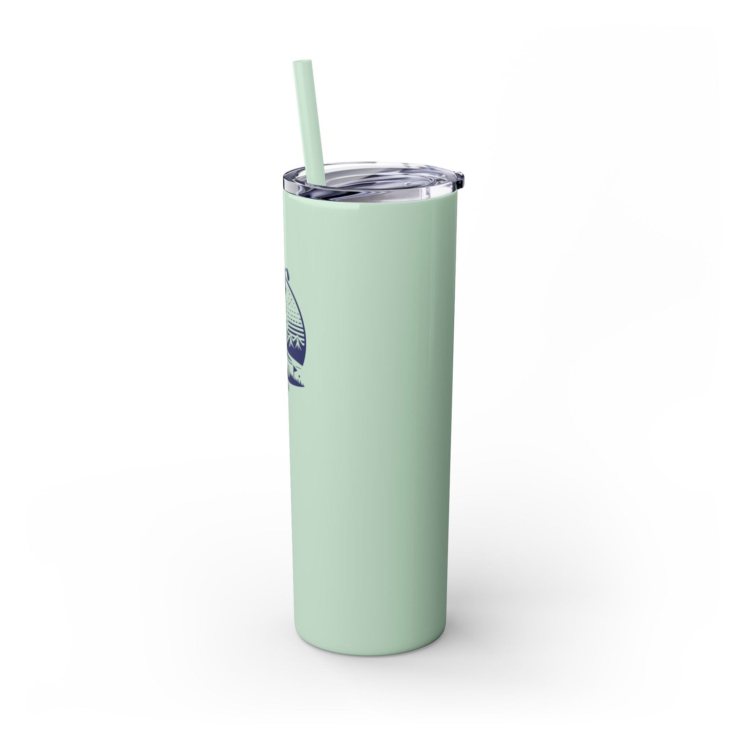Bear Golf - Skinny Tumbler w/Straw