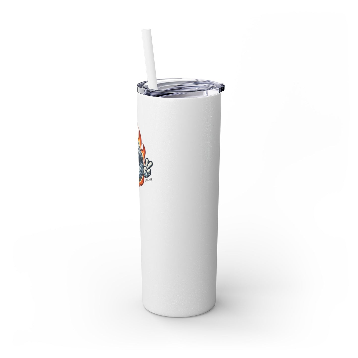 Cool Golf - Skinny Tumbler w/Straw