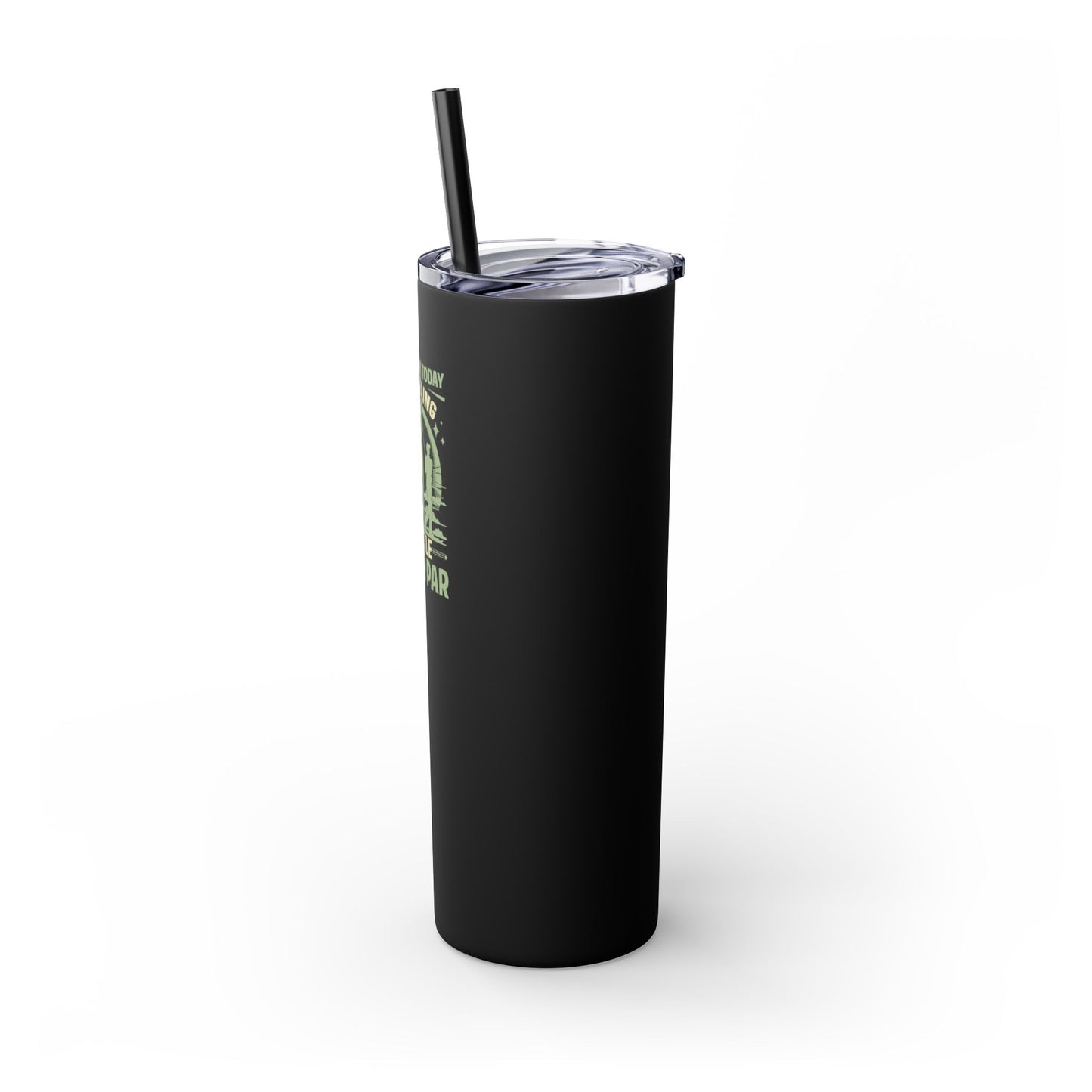 Under Par - Skinny Tumbler w/Straw