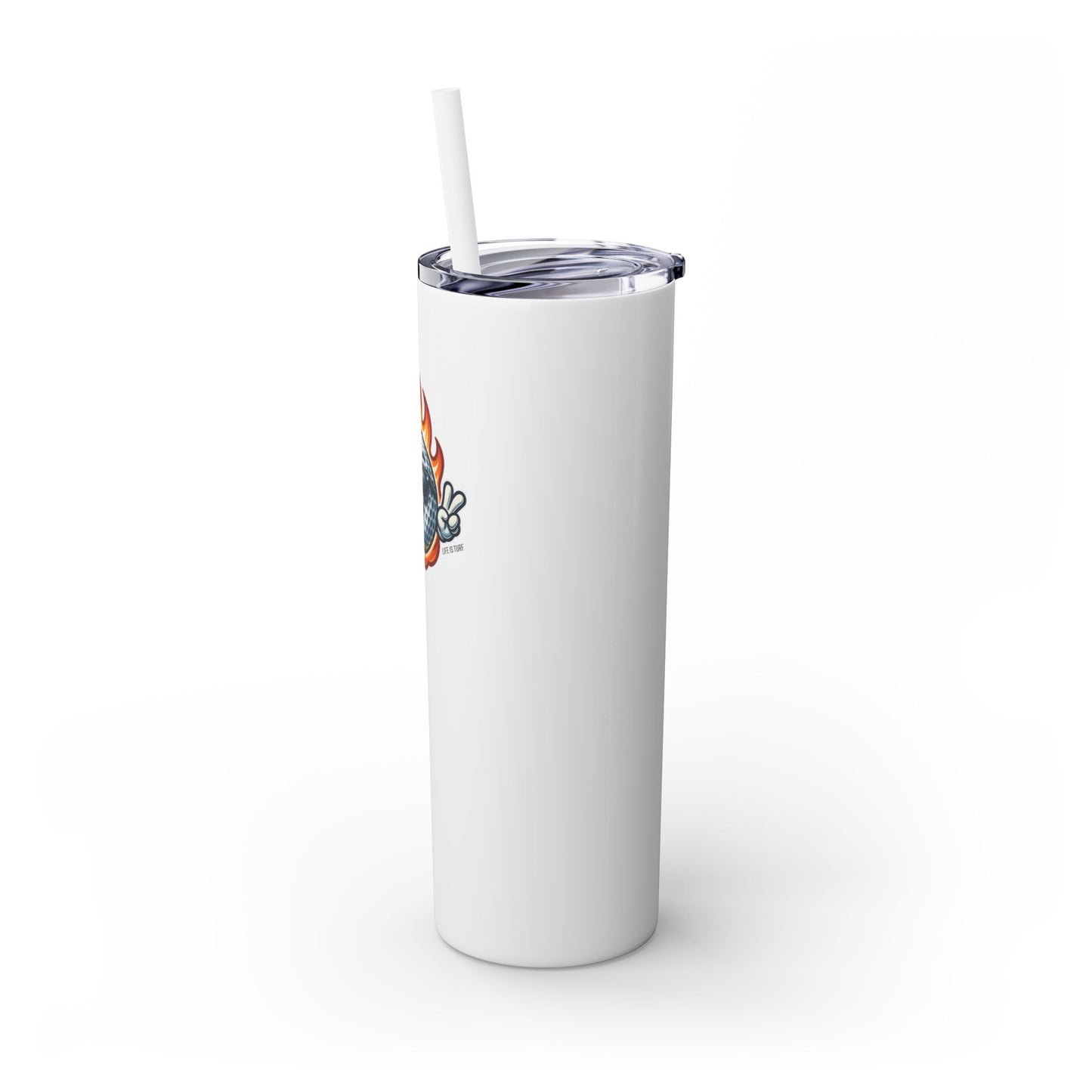 Cool Golf - Skinny Tumbler w/Straw