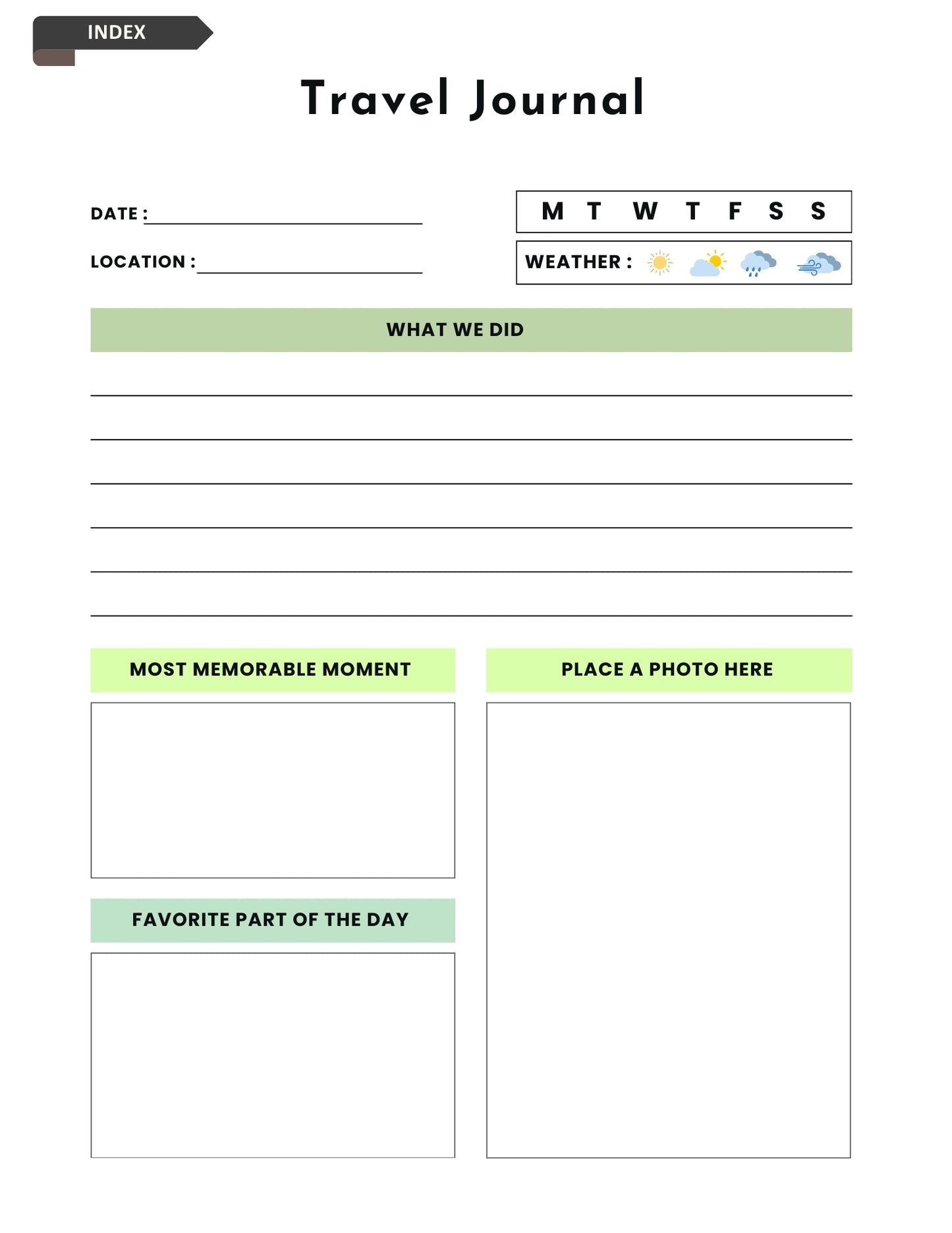 2025 Digital Travel Planner | Your Ultimate Adventure Organizer
