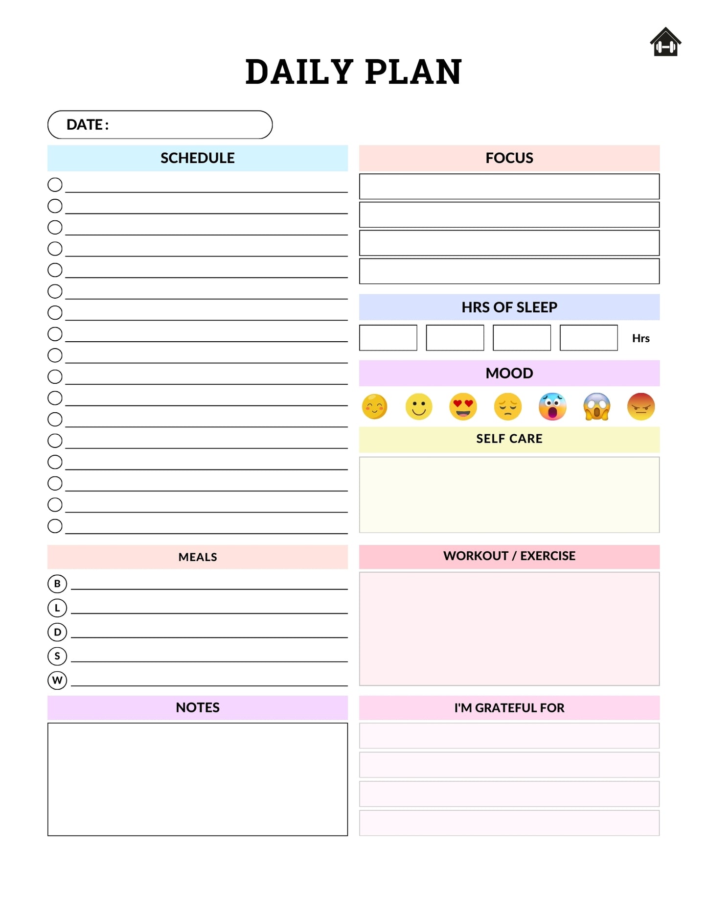 2025 Digital Fitness Planner Bundle | Your Ultimate Health & Wellness Companion