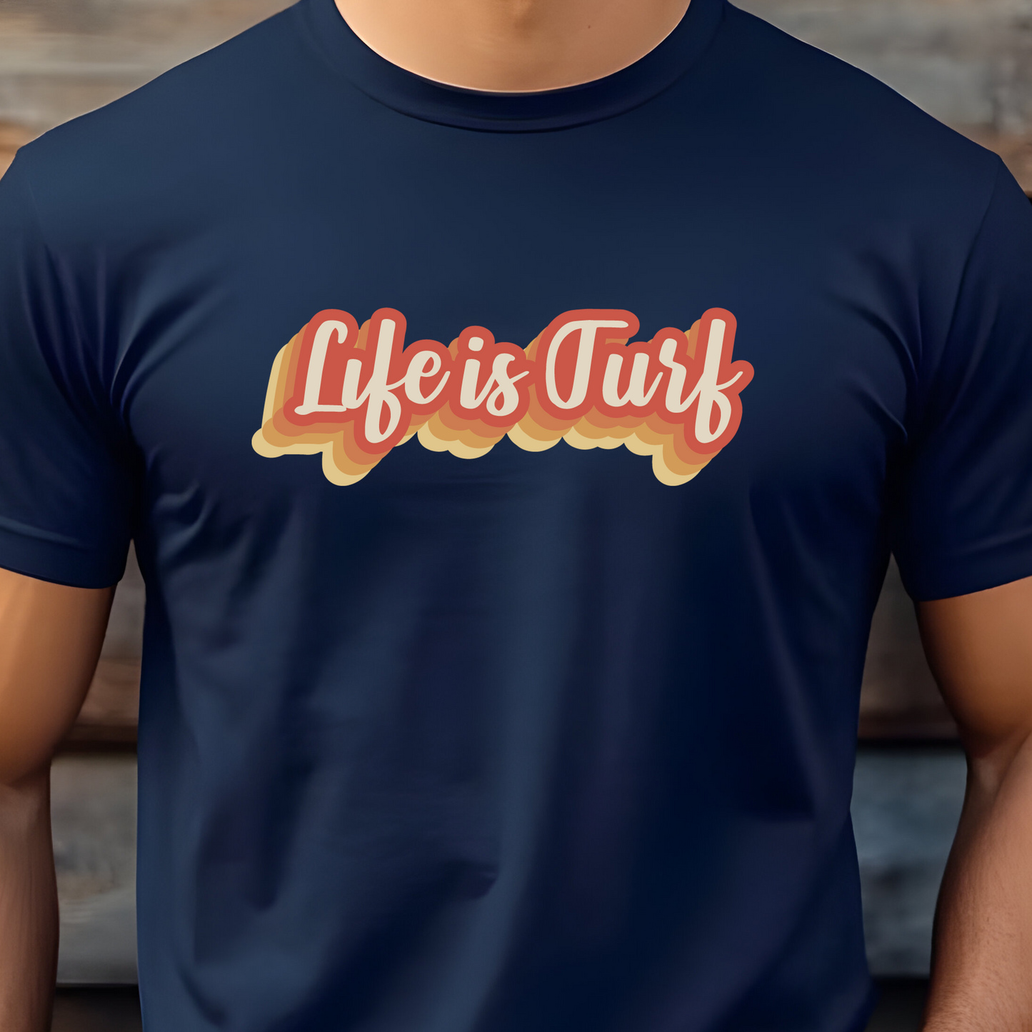 Life is Turf Retro - Tee