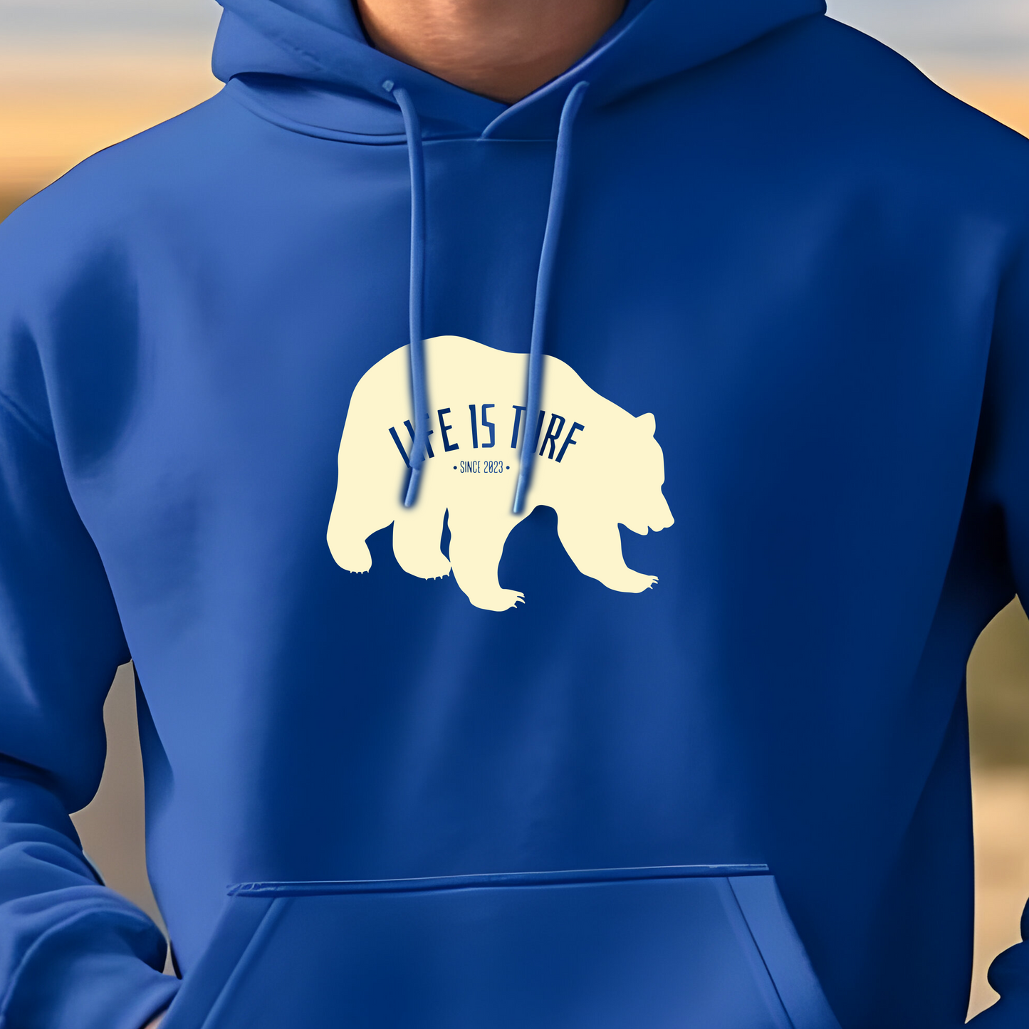 Life is Turf Bear - Hoodie