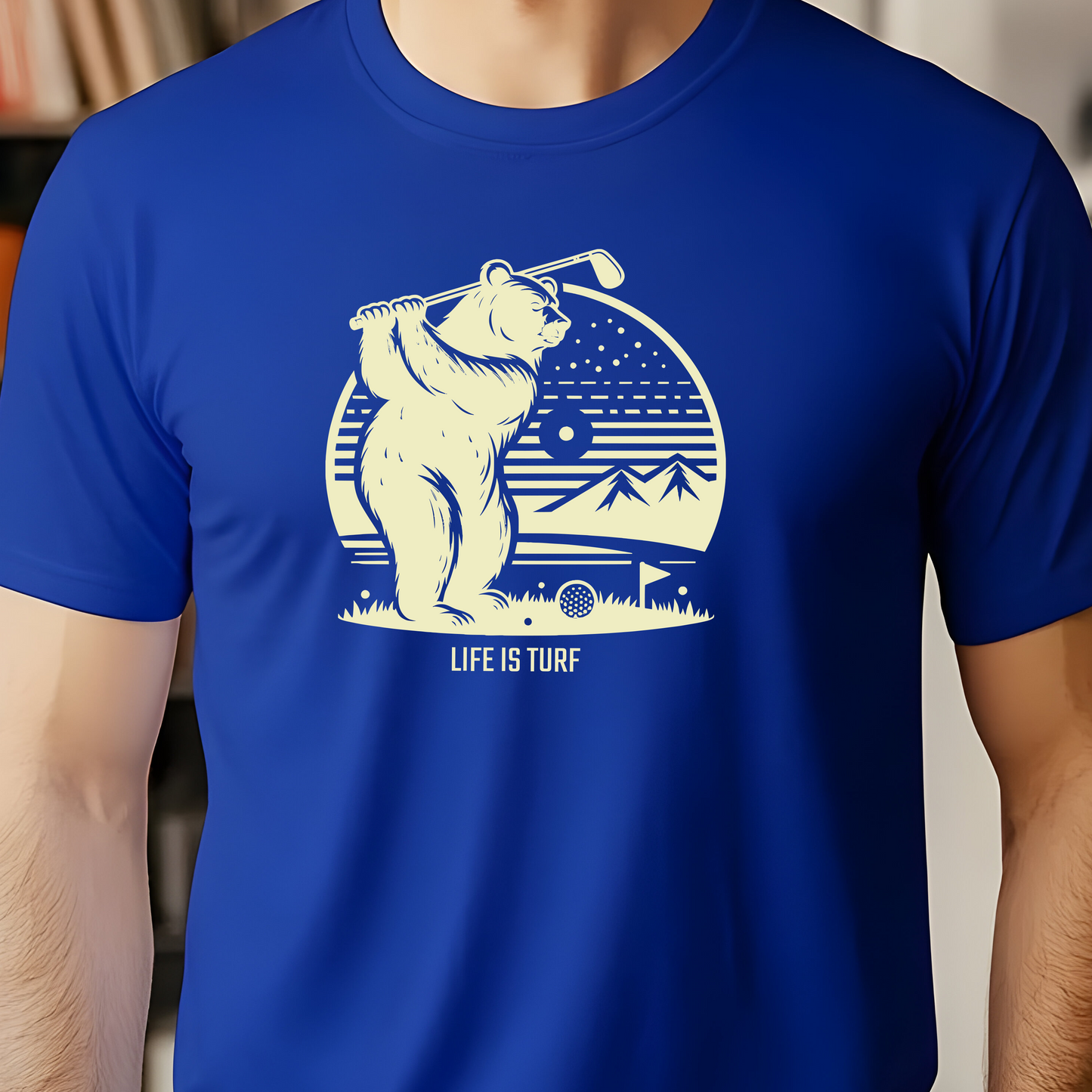 Golfing Bear - Tee