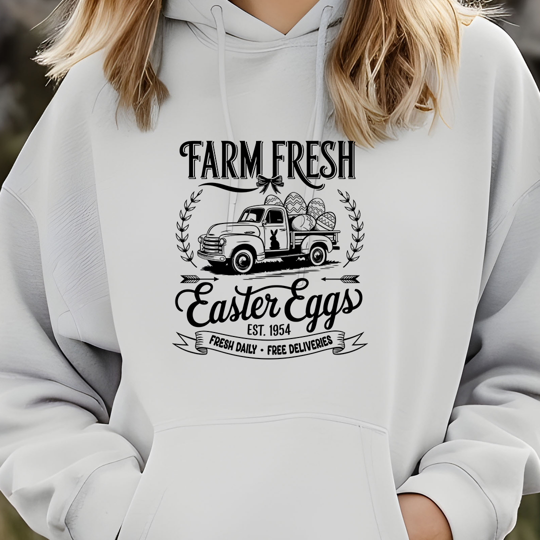Farm Fresh Easter Eggs - Hoodie