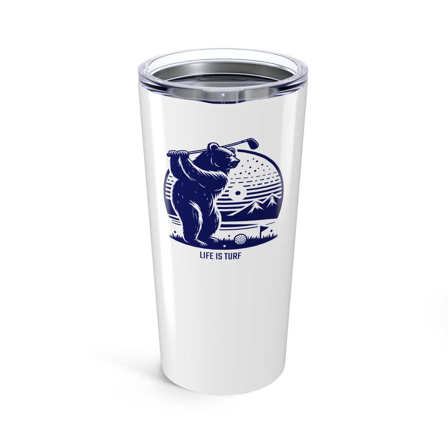 Bear Golfing - Tumbler 20oz