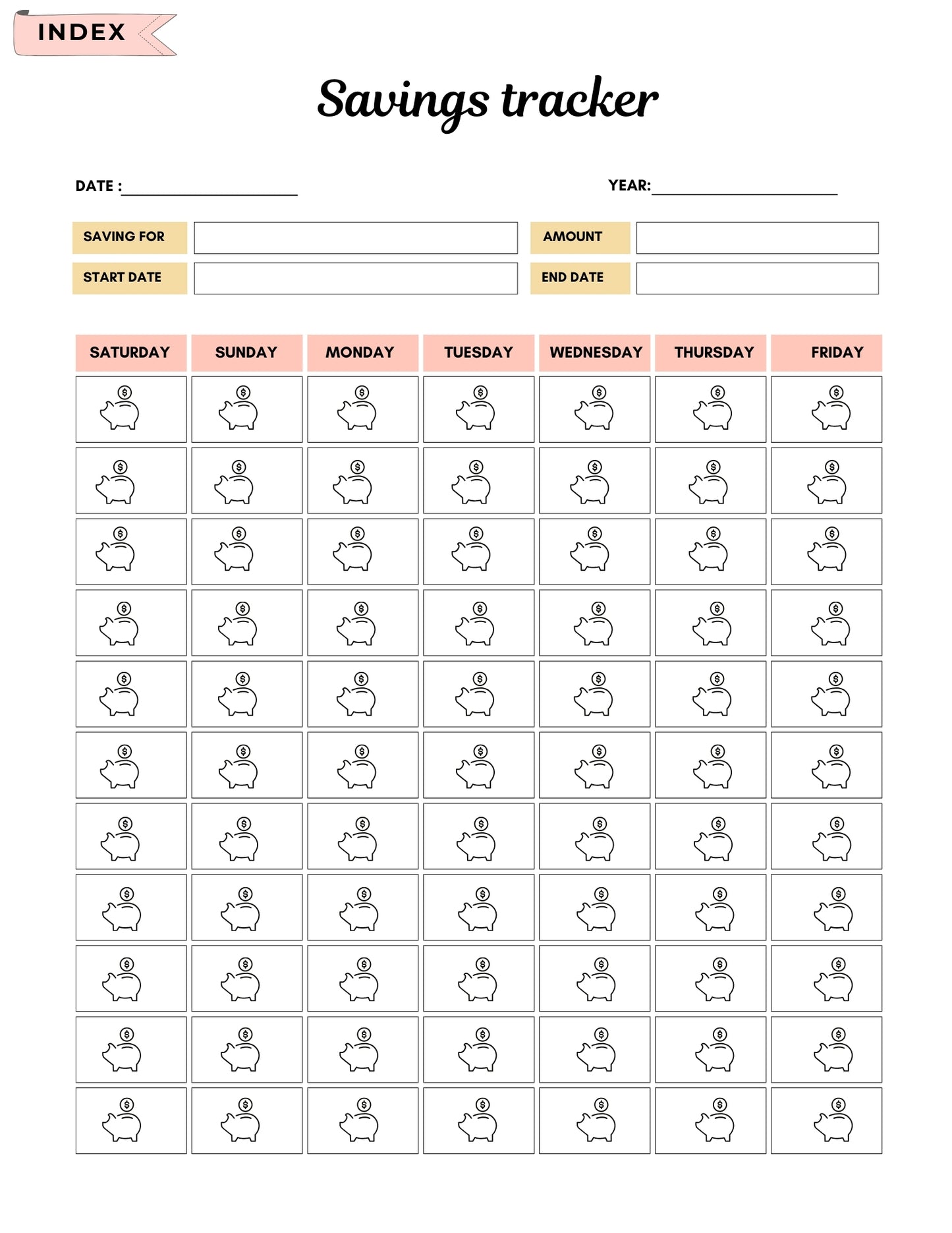 2025 Budget Planner | Master Your Money, Reach Your Goals