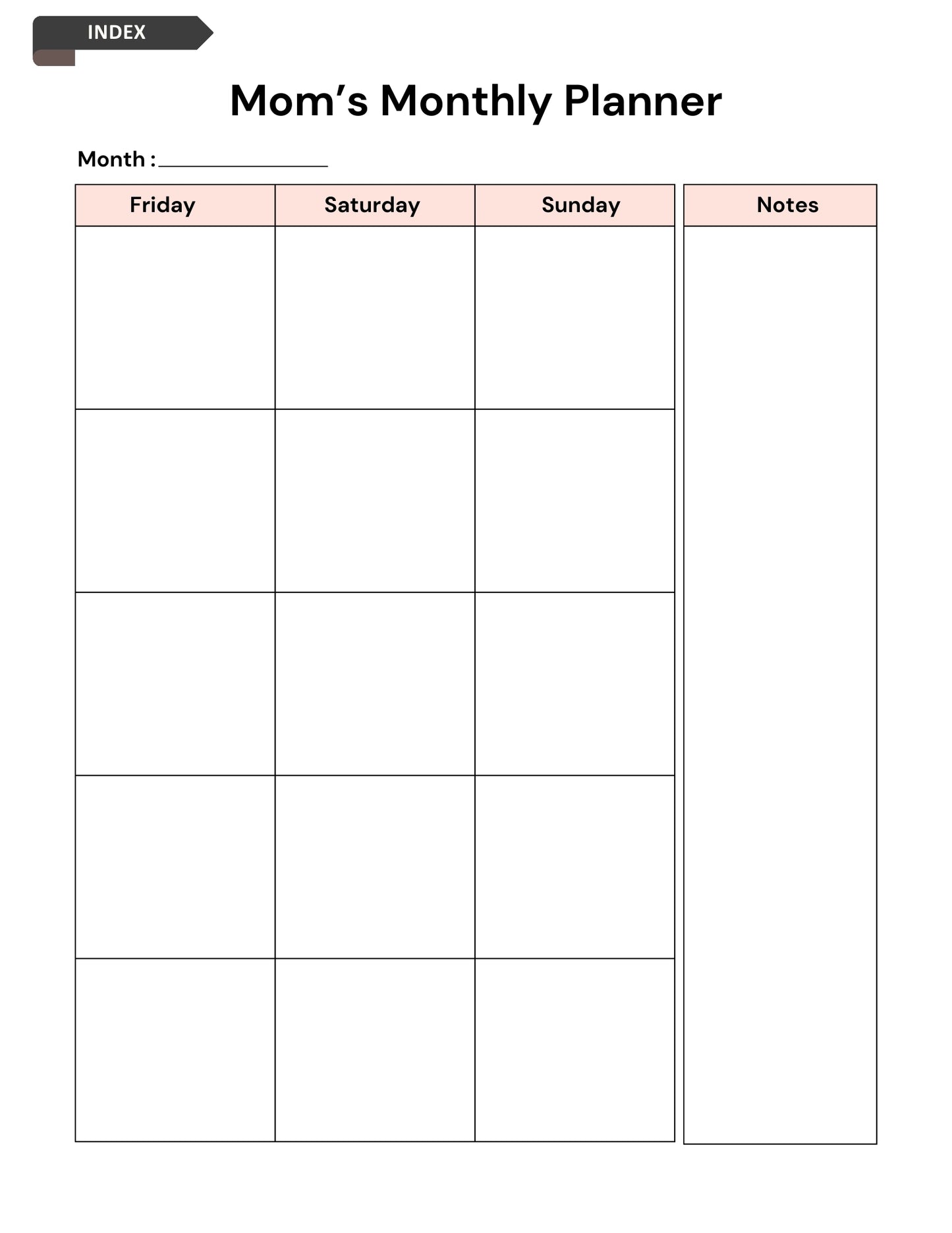 2025 Mom’s Digital Planner | Organize Life with Ease, One Day at a Time