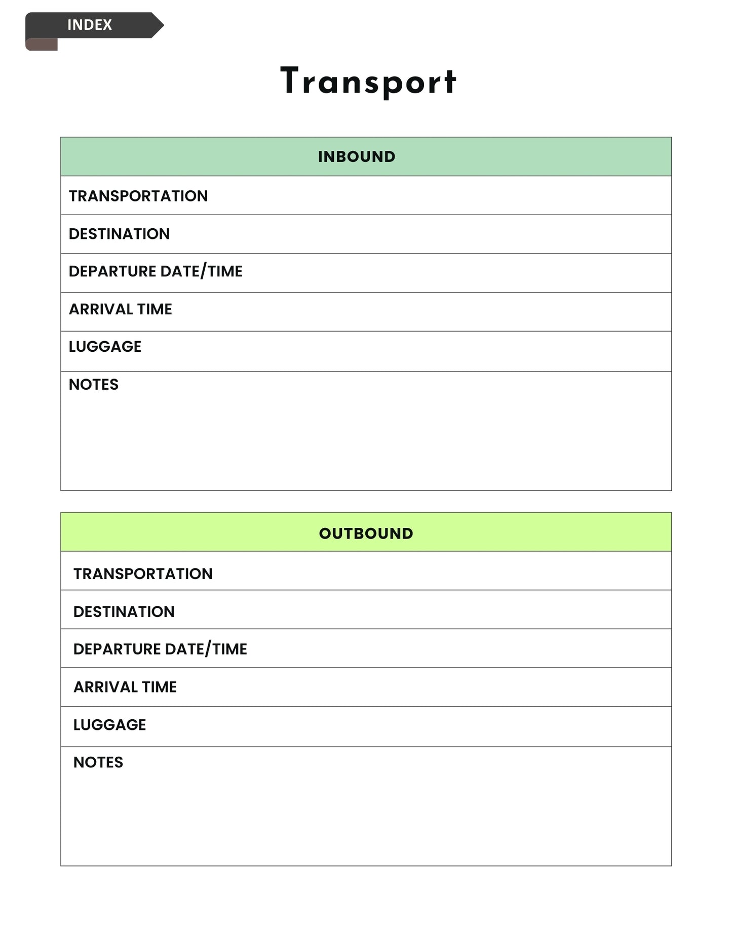 2025 Digital Travel Planner | Your Ultimate Adventure Organizer