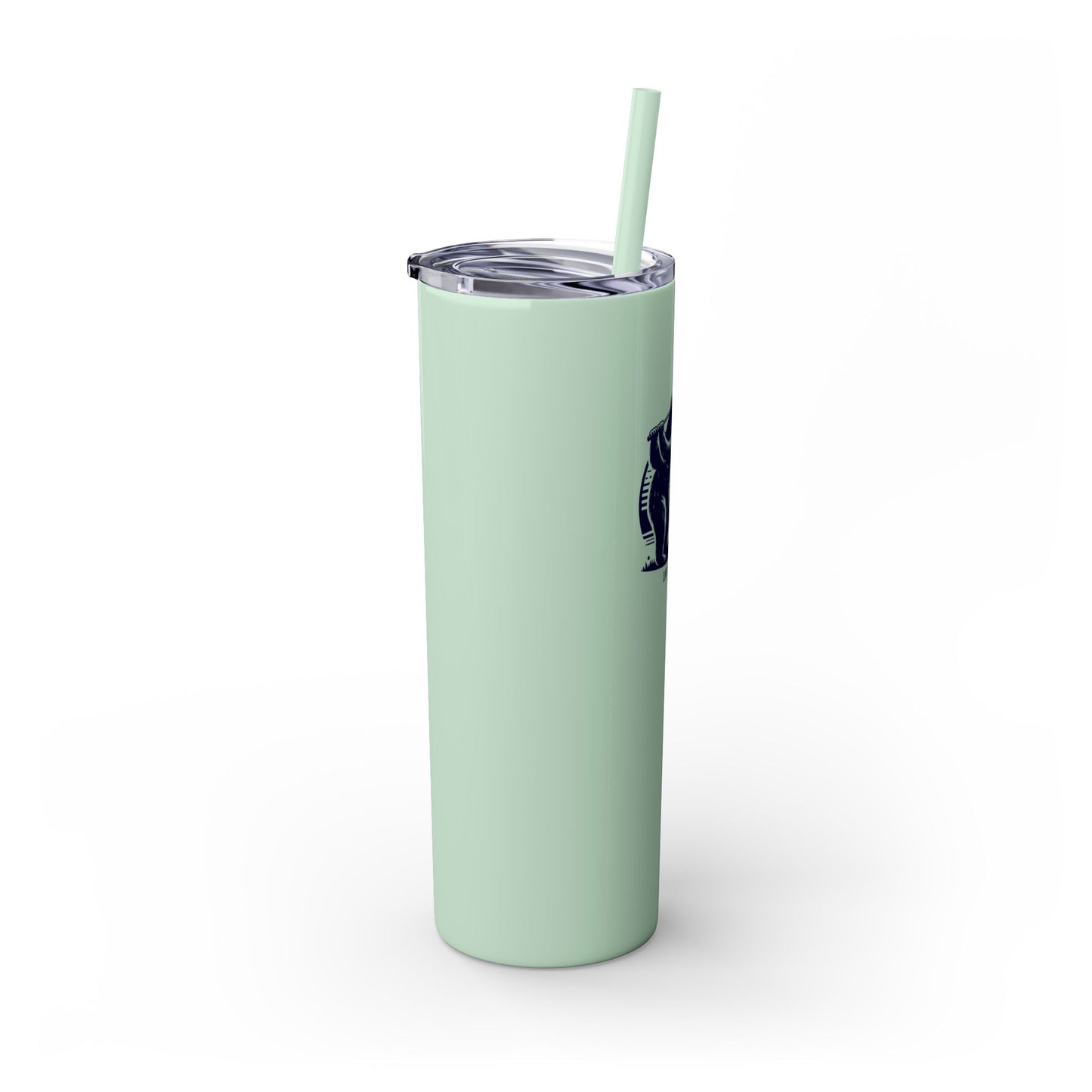 Bear Golf - Skinny Tumbler w/Straw