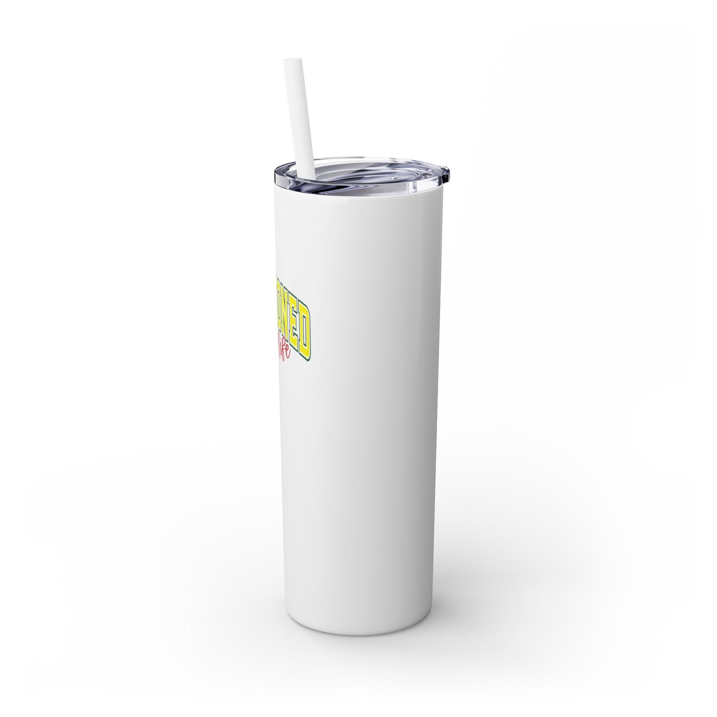 Abandoned Golf Wife - Skinny Tumbler w/Straw