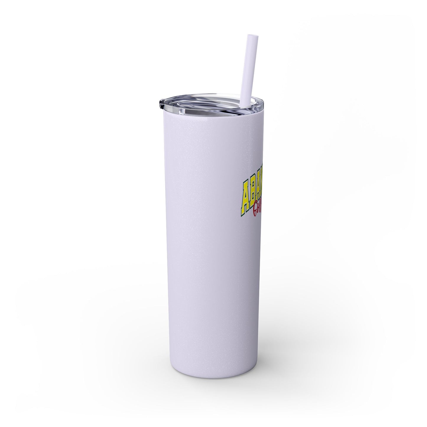 Abandoned Golf Wife - Skinny Tumbler w/Straw