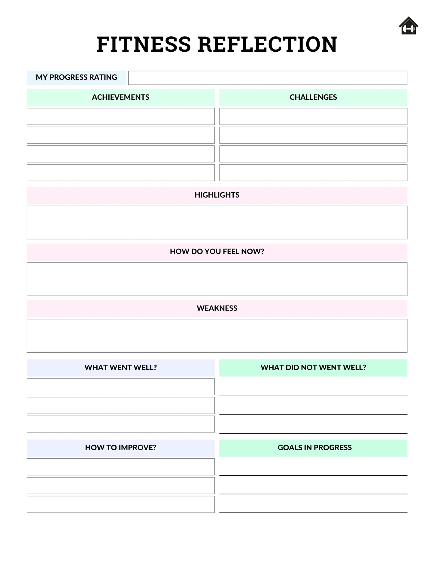 2025 Digital Fitness Planner Bundle | Your Ultimate Health & Wellness Companion