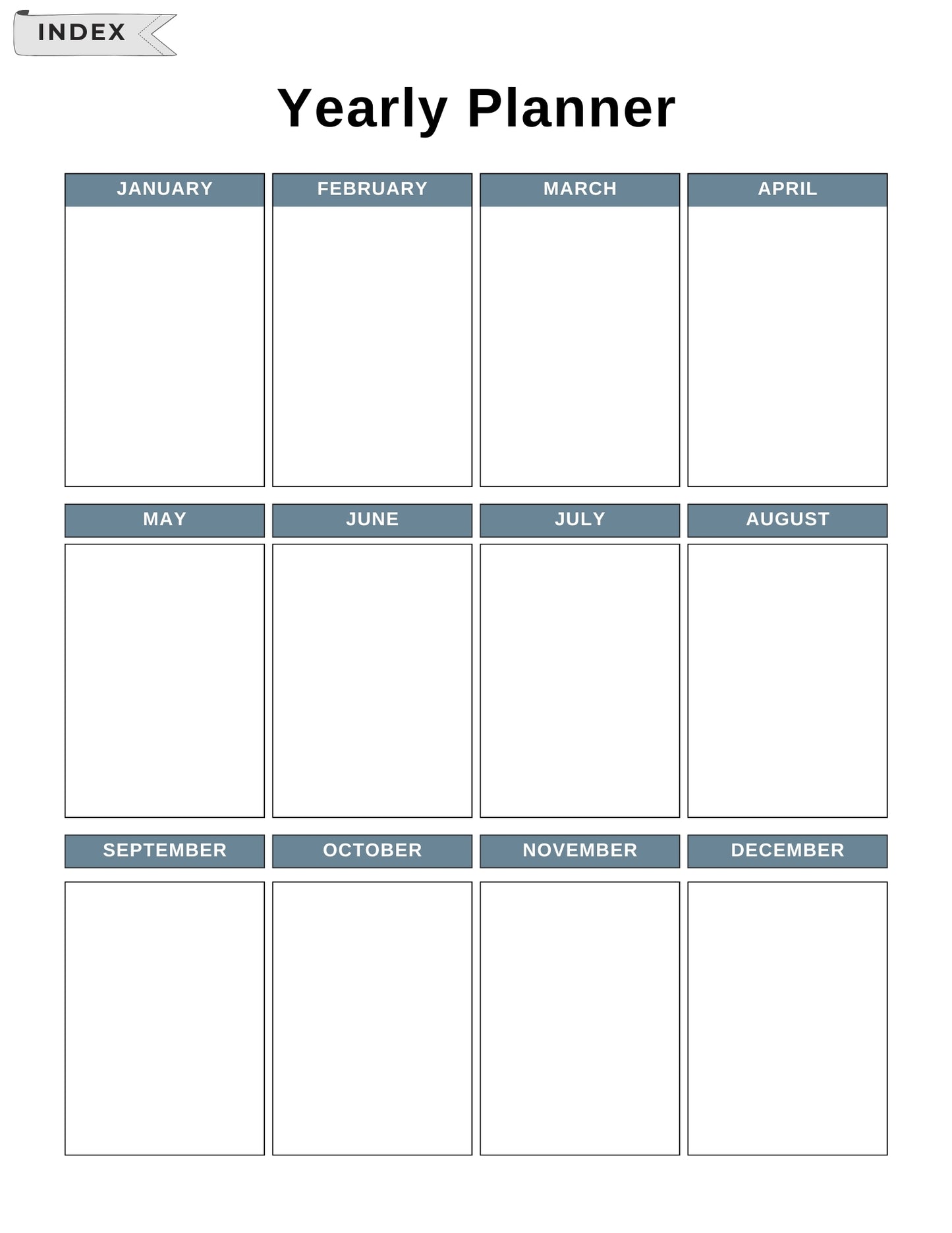 2025 365 Days Digital Planner | Plan Every Day with Purpose