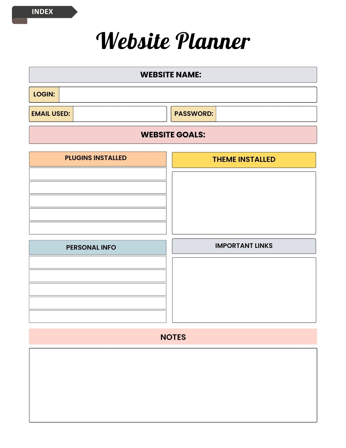 2025 Small Business Planner | Organize, Launch & Grow Your Dream Business