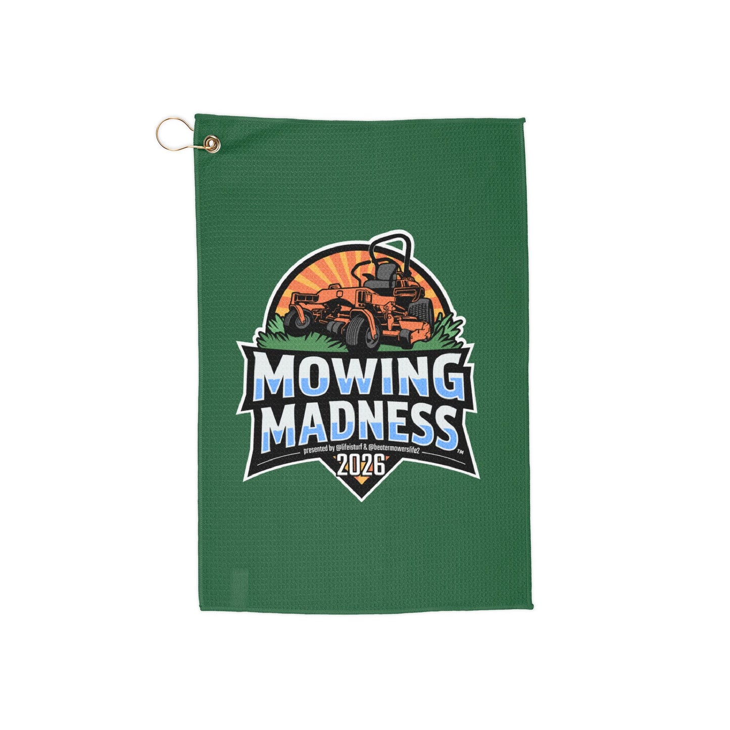 Mowing Madness 2026 - Golf Towel