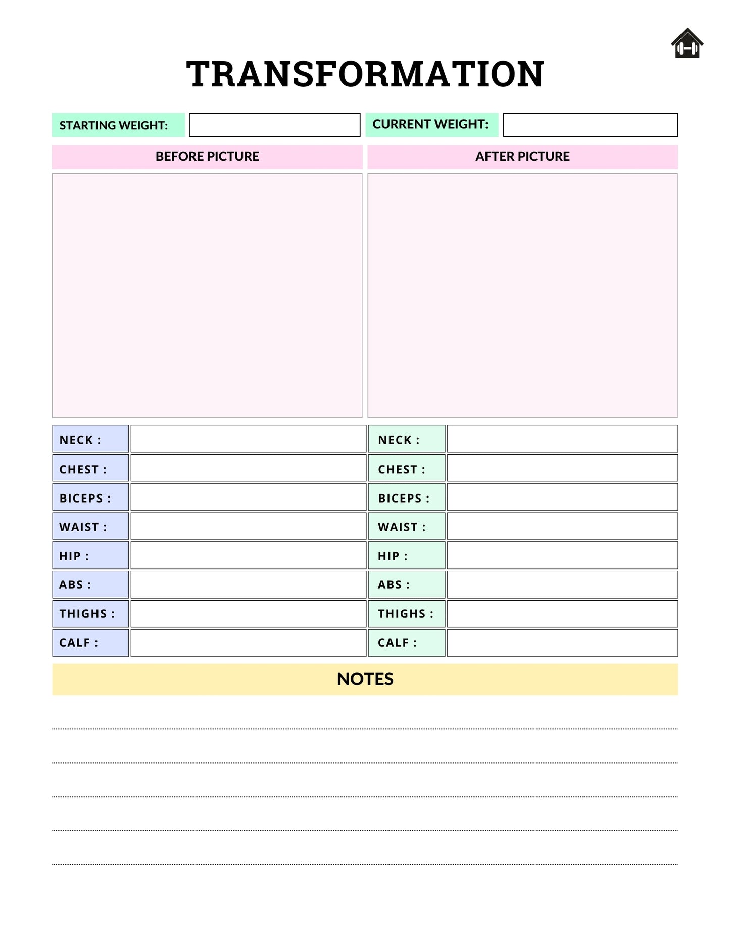 2025 Digital Fitness Planner Bundle | Your Ultimate Health & Wellness Companion