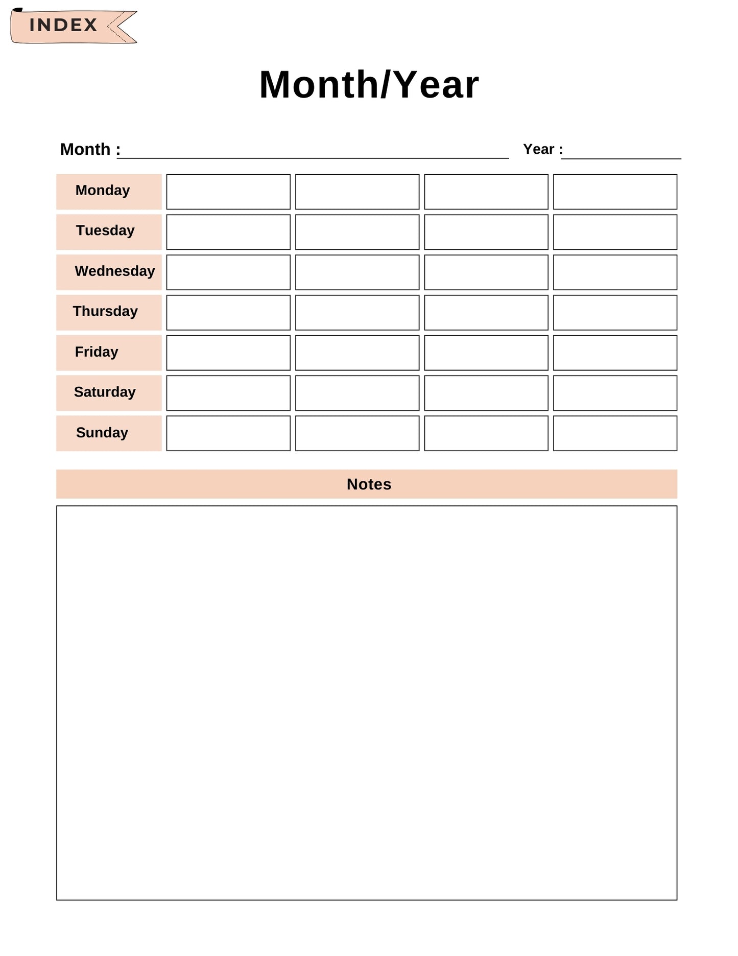 2025 Side Hustle Planner | Business Tracker & Income Organizer for Entrepreneurs