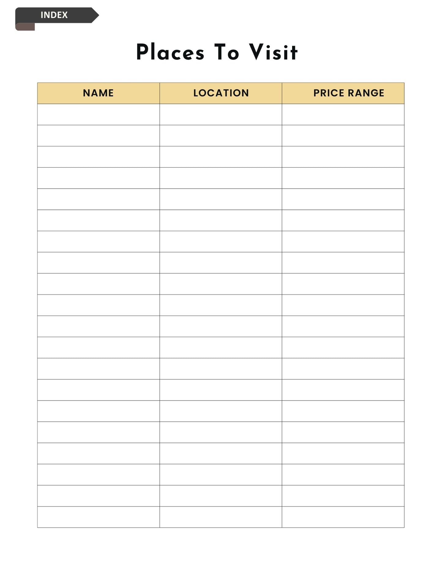 2025 Digital Travel Planner | Your Ultimate Adventure Organizer