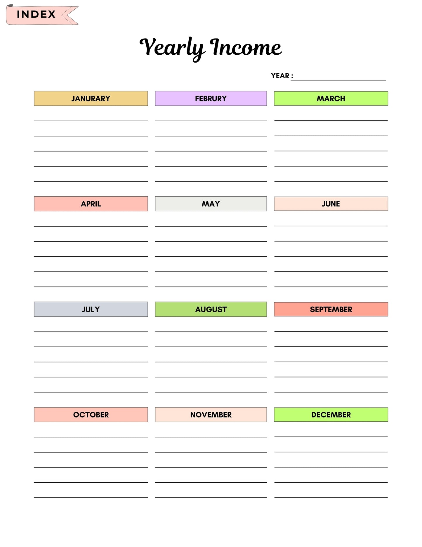 2025 Budget Planner | Master Your Money, Reach Your Goals
