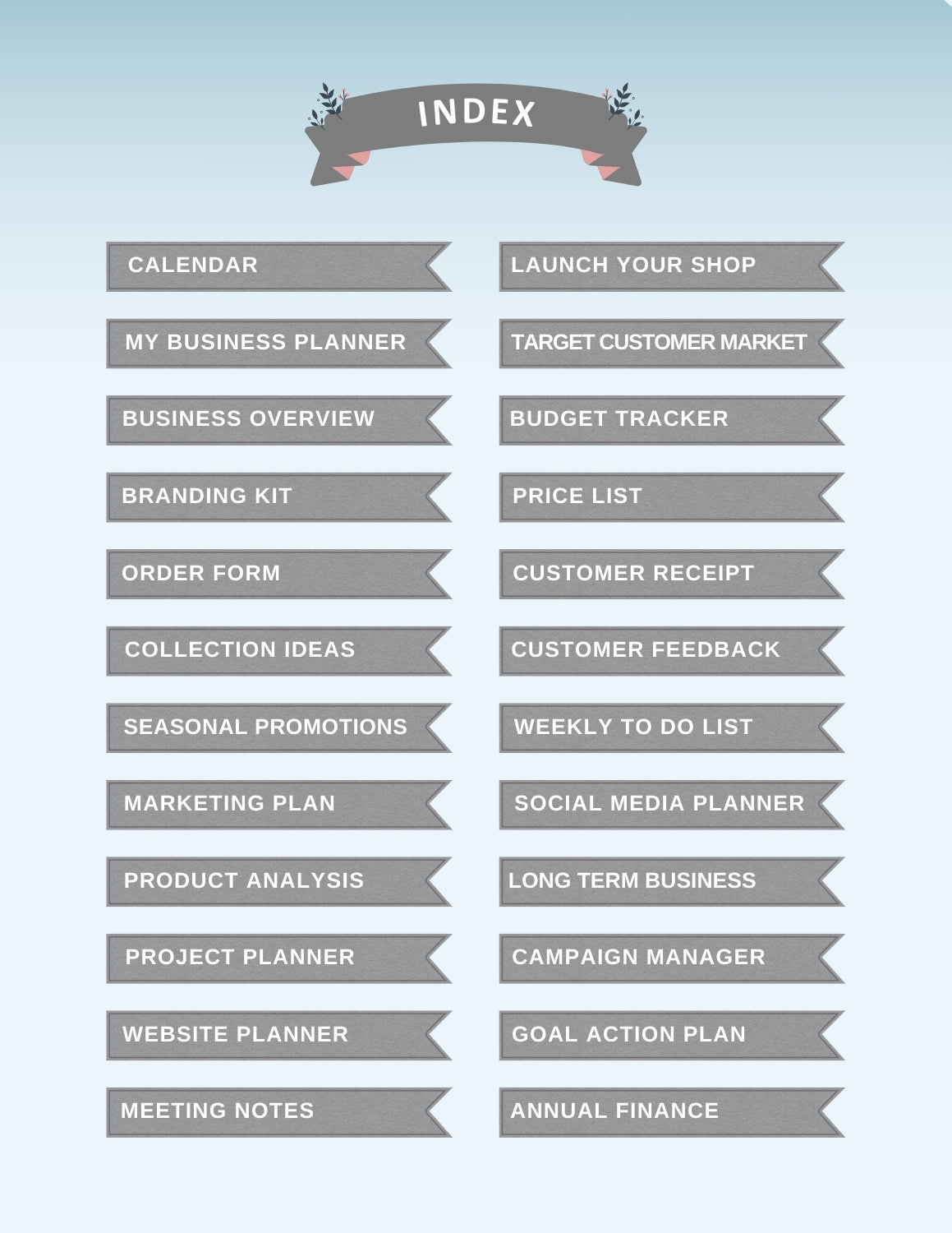 2025 Small Business Planner | Organize, Launch & Grow Your Dream Business