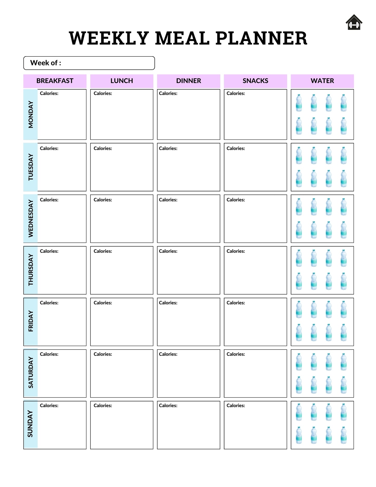 2025 Digital Fitness Planner Bundle | Your Ultimate Health & Wellness Companion