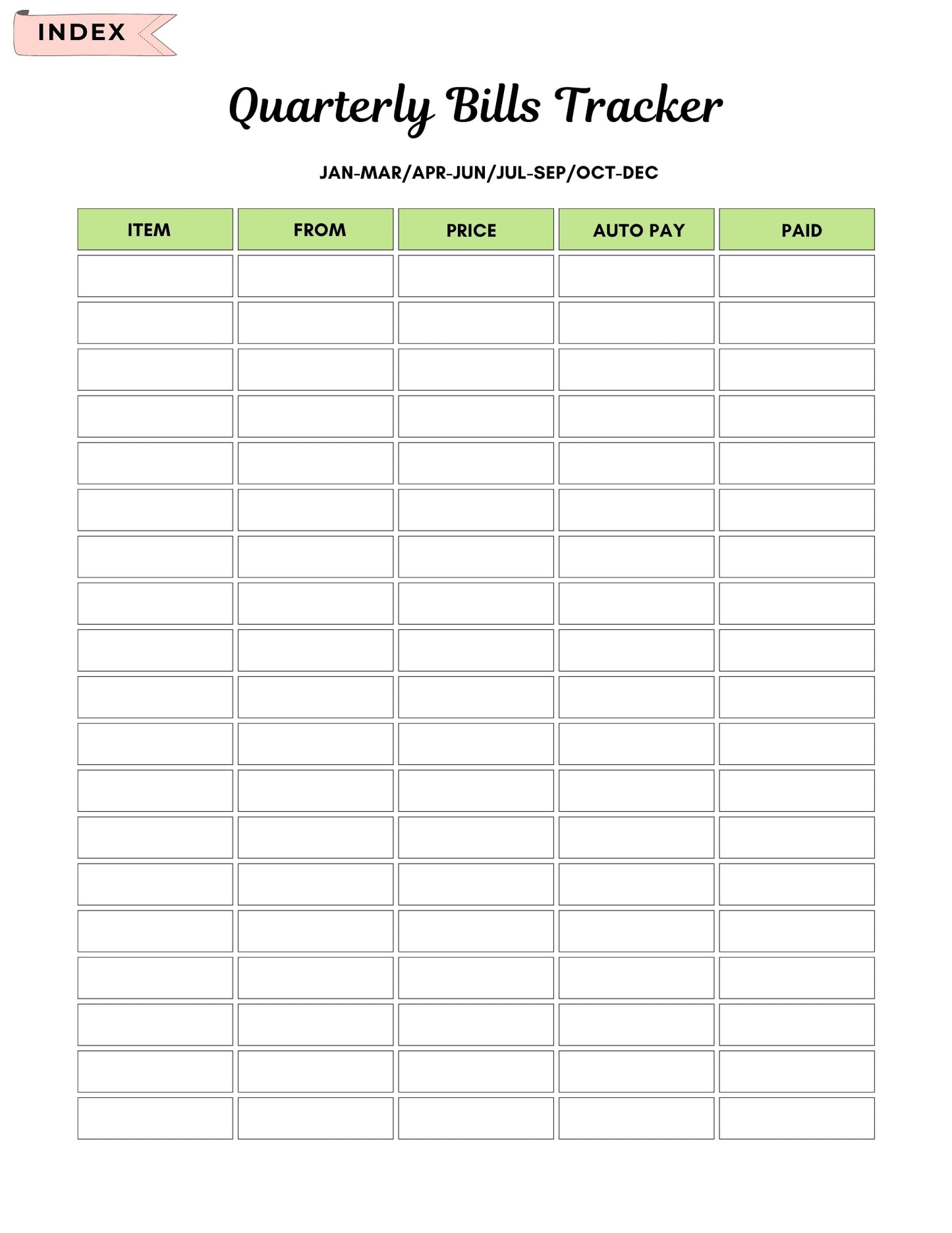 2025 Budget Planner | Master Your Money, Reach Your Goals
