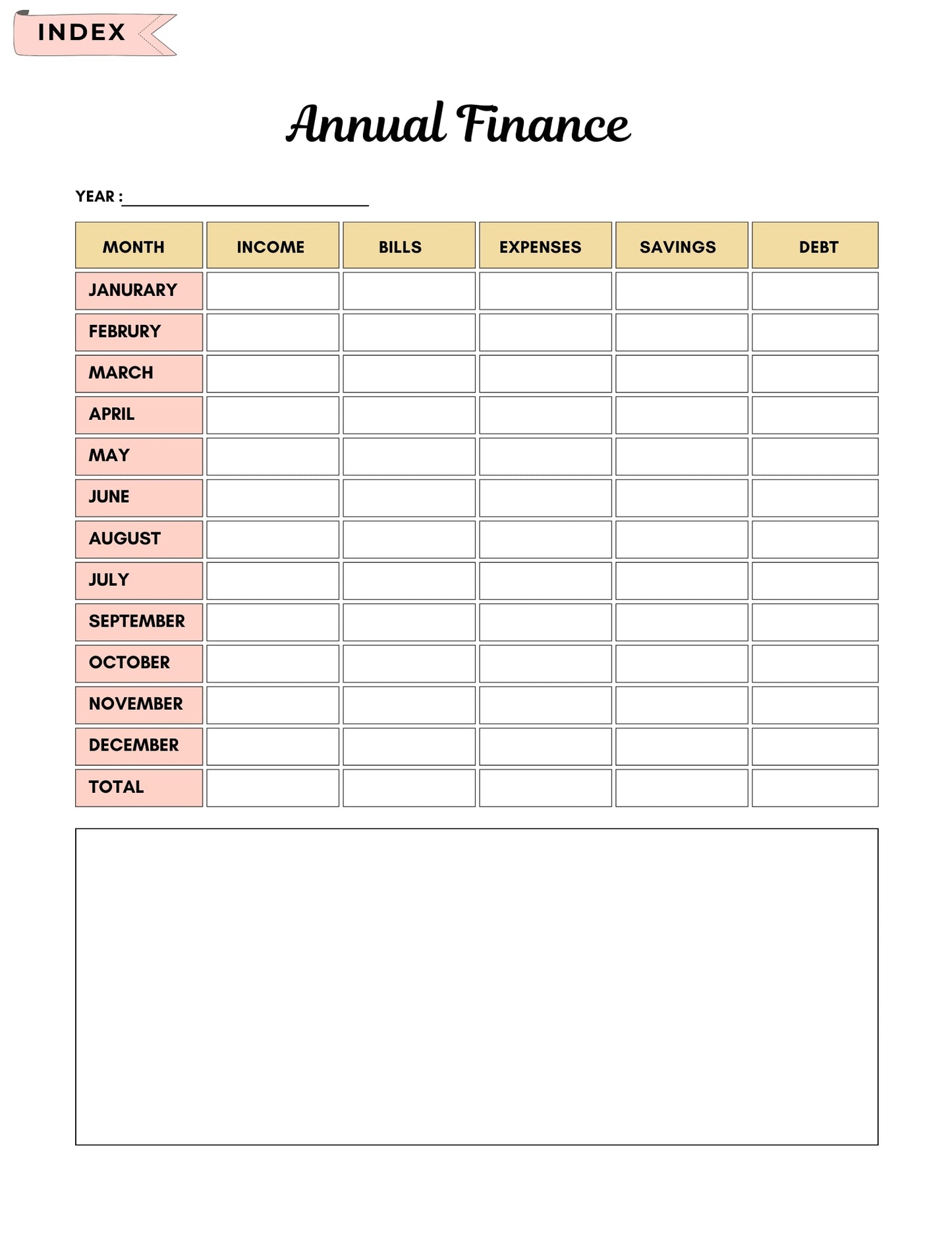 2025 Budget Planner | Master Your Money, Reach Your Goals