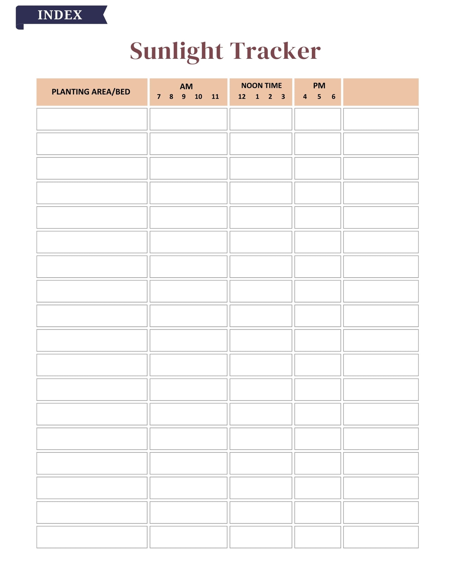 2025–2026 Garden Planner – 81 Pages Digital Download