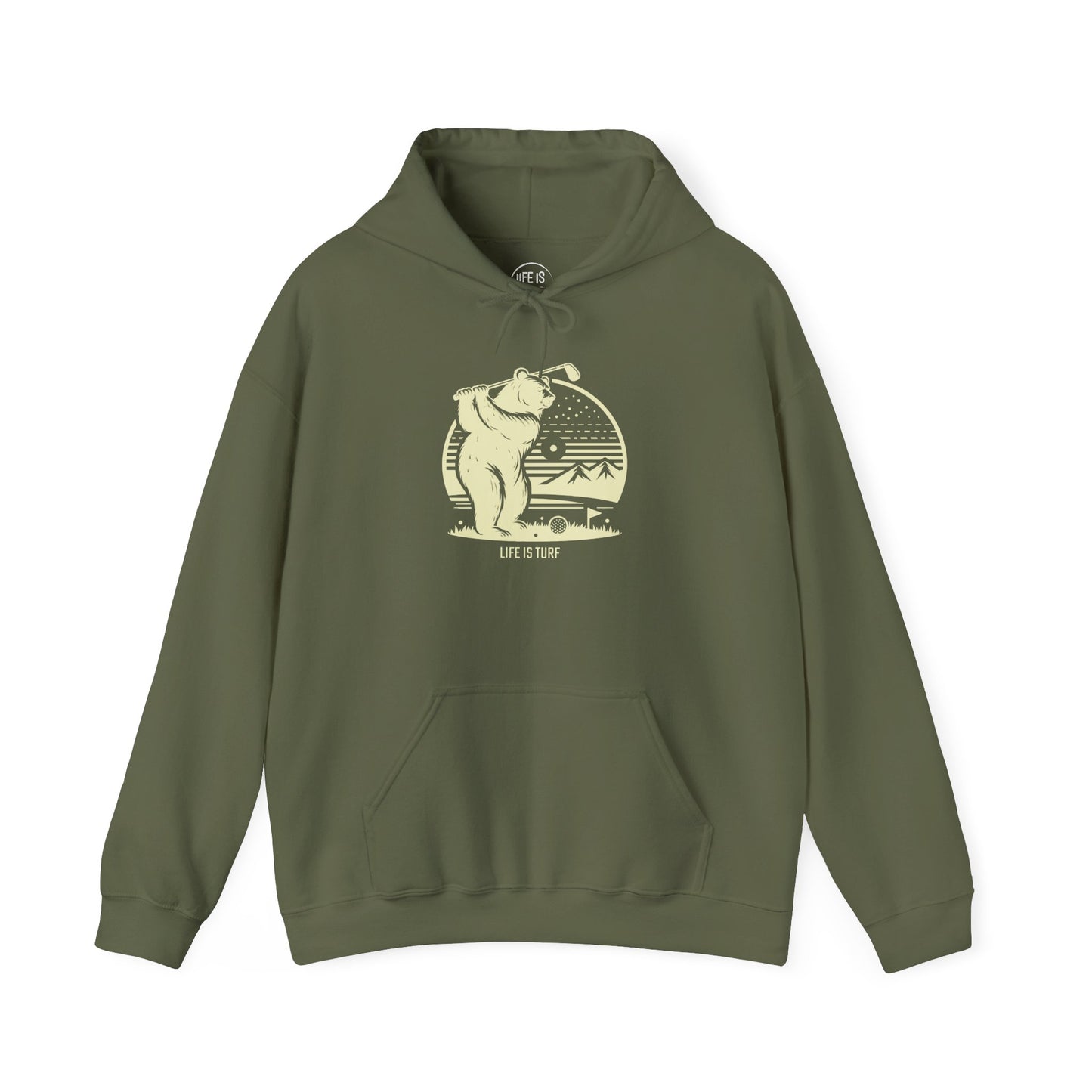 Golfing Bear - Hoodie