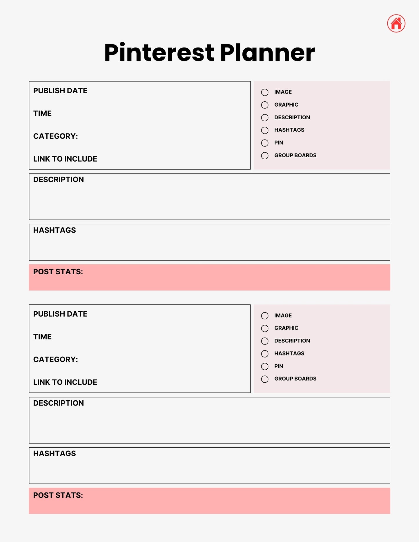 2025/26 Social Media Marketing Planner | Ultimate Content, Strategy & Business Tracker