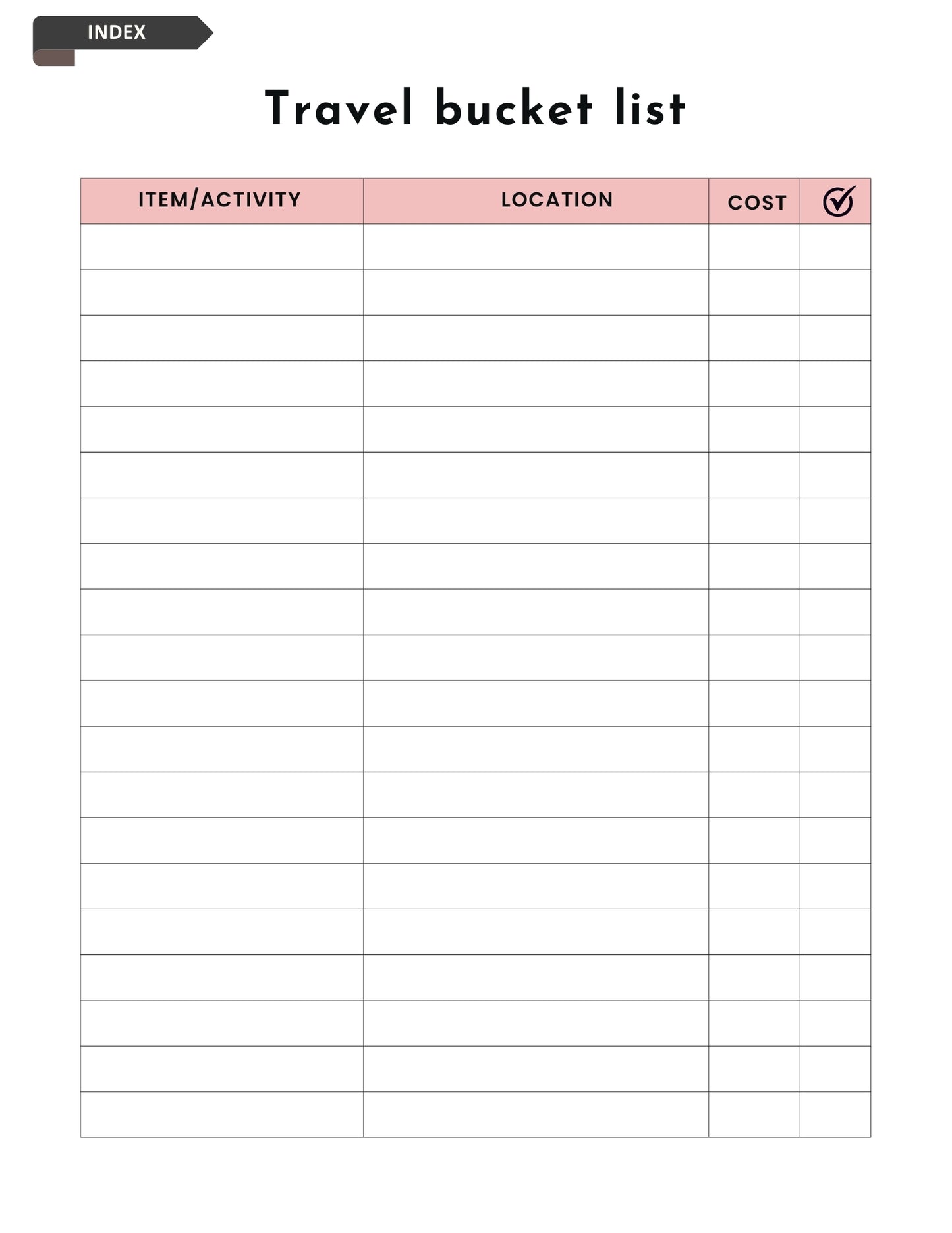 2025 Digital Travel Planner | Your Ultimate Adventure Organizer