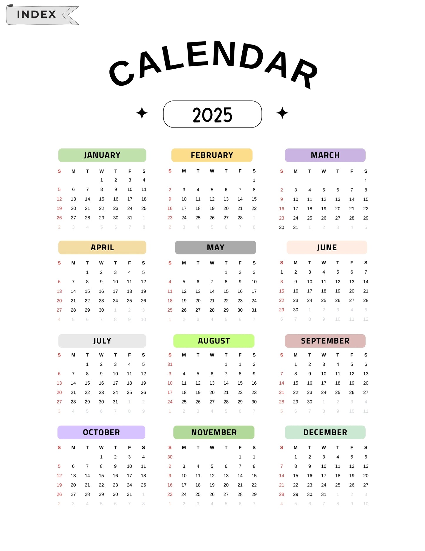 2025 365 Days Digital Planner | Plan Every Day with Purpose