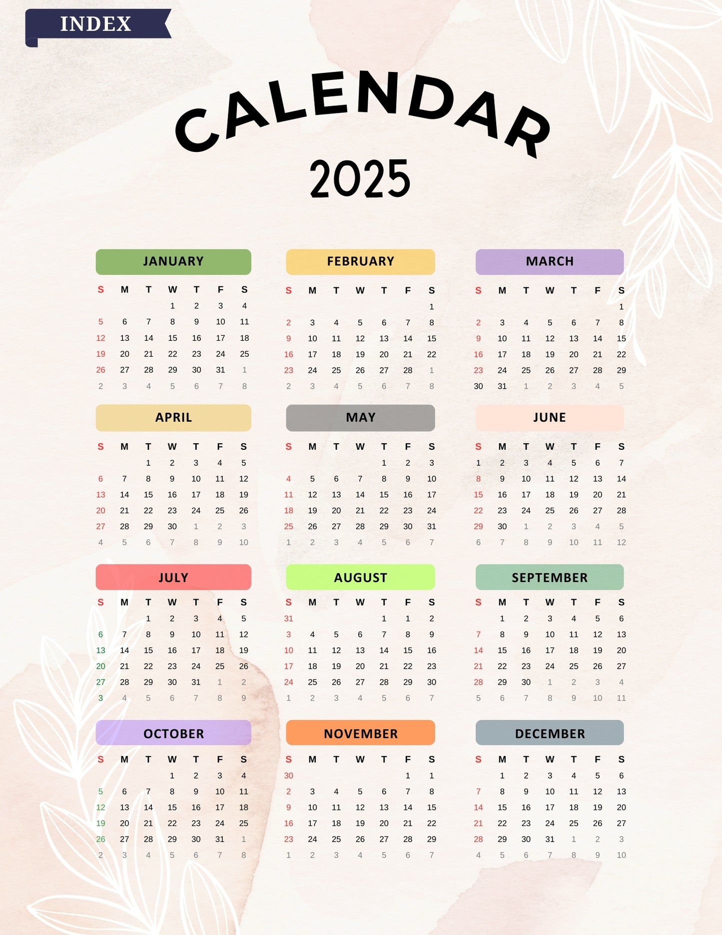 2025–2026 Garden Planner – 81 Pages Digital Download