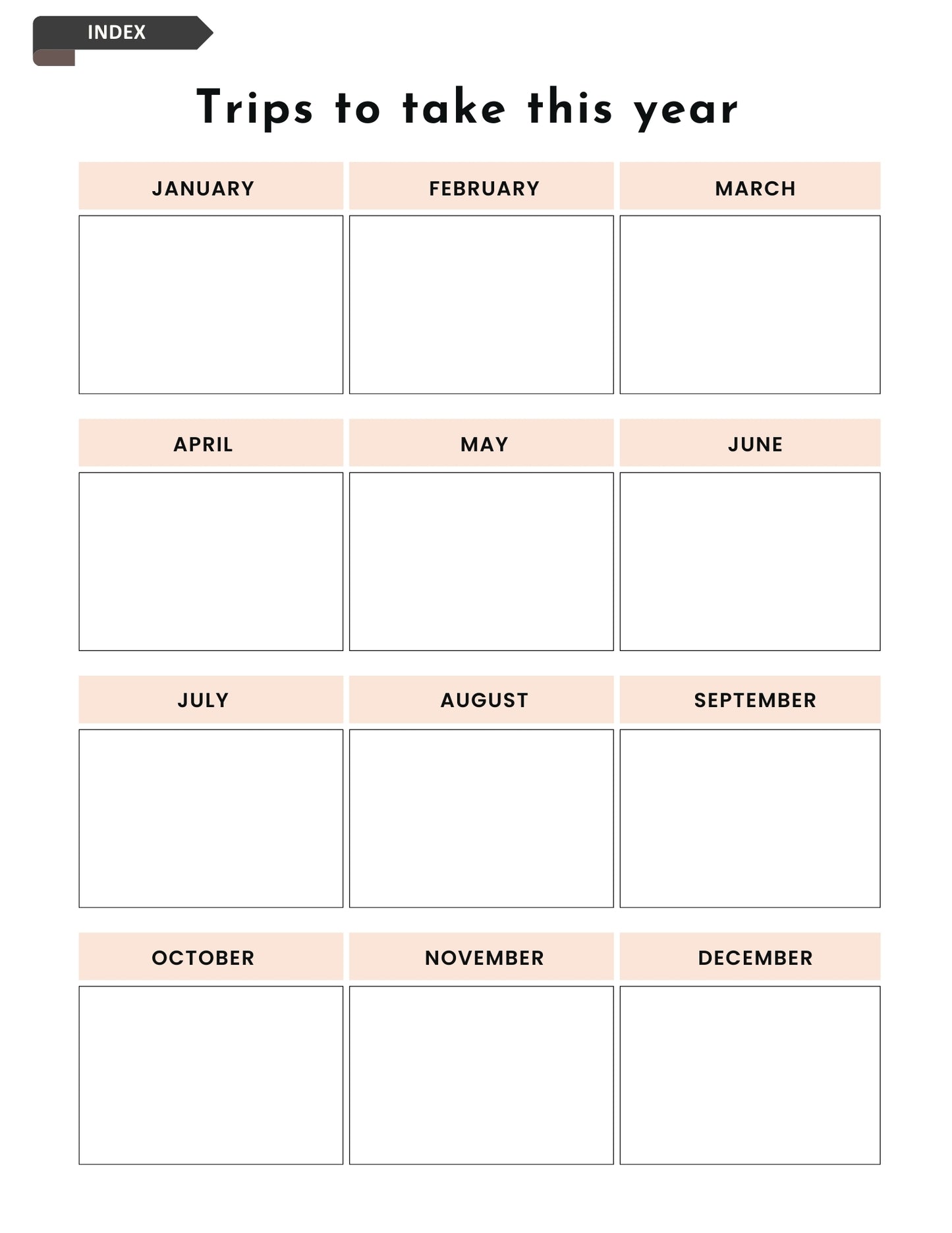 2025 Digital Travel Planner | Your Ultimate Adventure Organizer